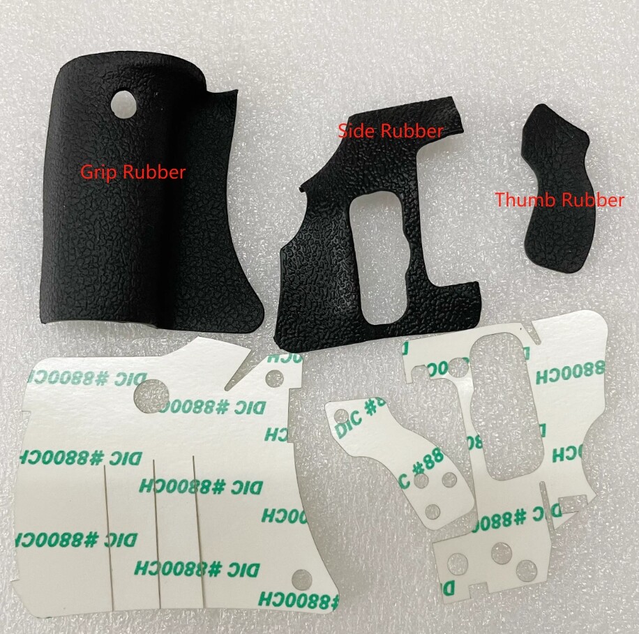 New Camera Thumb Side Grip Rubber Case Shell For Canon EOS 600D With Tape