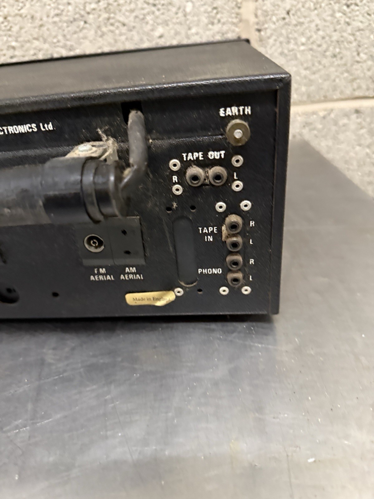 Amstrad Model EX222 Executive Stereo Receiver Untested Made In England