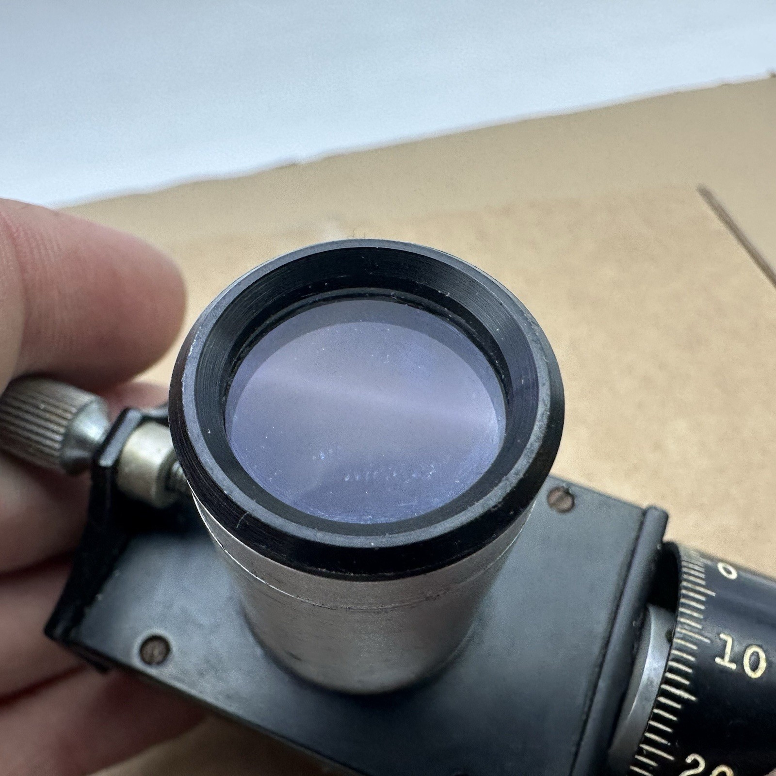 Bausch & Lomb B&L Microscope FILAR Eyepiece Micrometer Objective Module