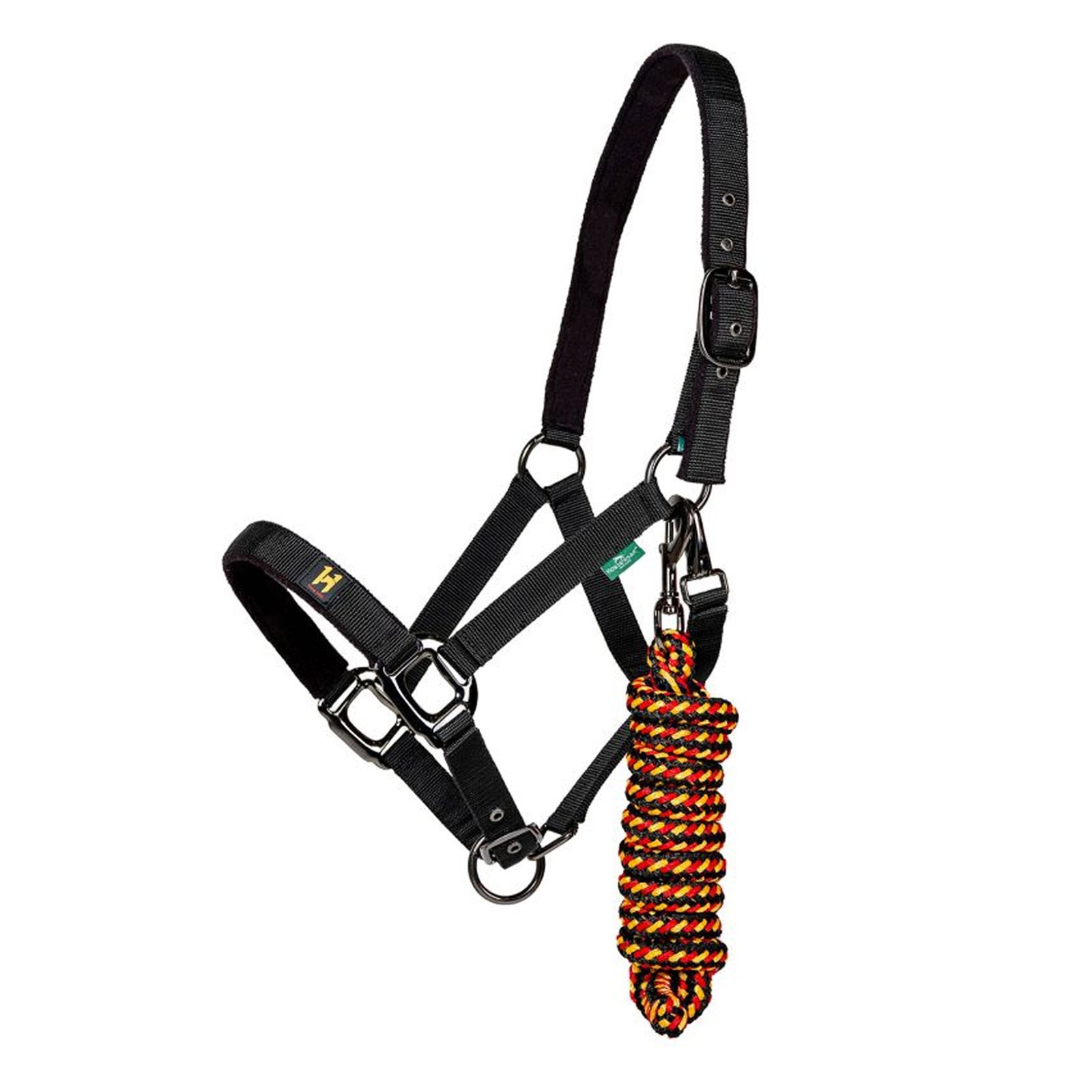 HORSEWARE IRELAND Newmarket Witney Gold Halter and Lead Rope (DHHX11-VRK0)