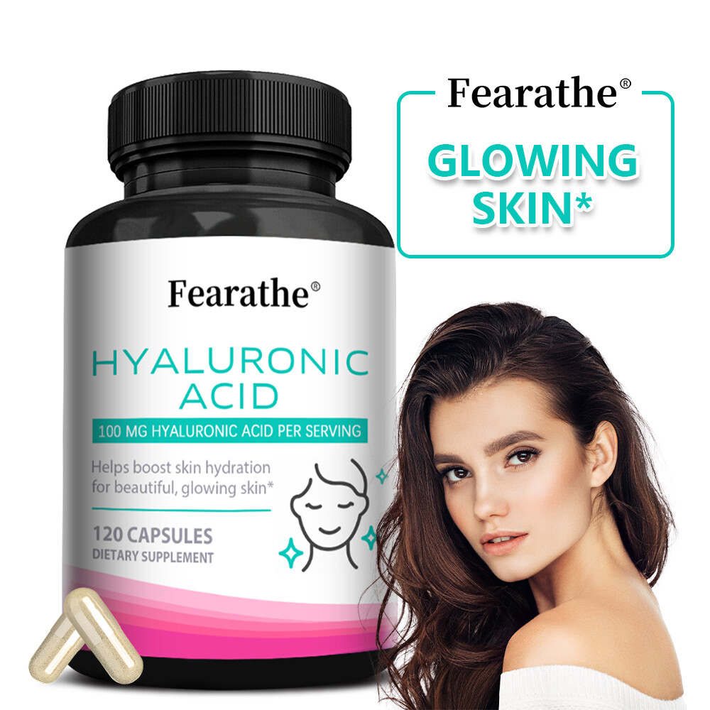 Hyaluronic Acid Capsules 100mg –Deeply Moisturizes And Increases Skin Elasticity