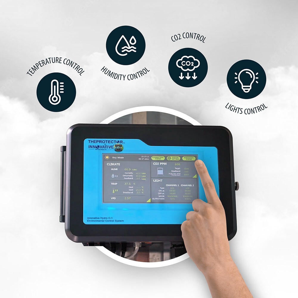 Environmental controller, greenhouse, indoor controller, Grow controller program