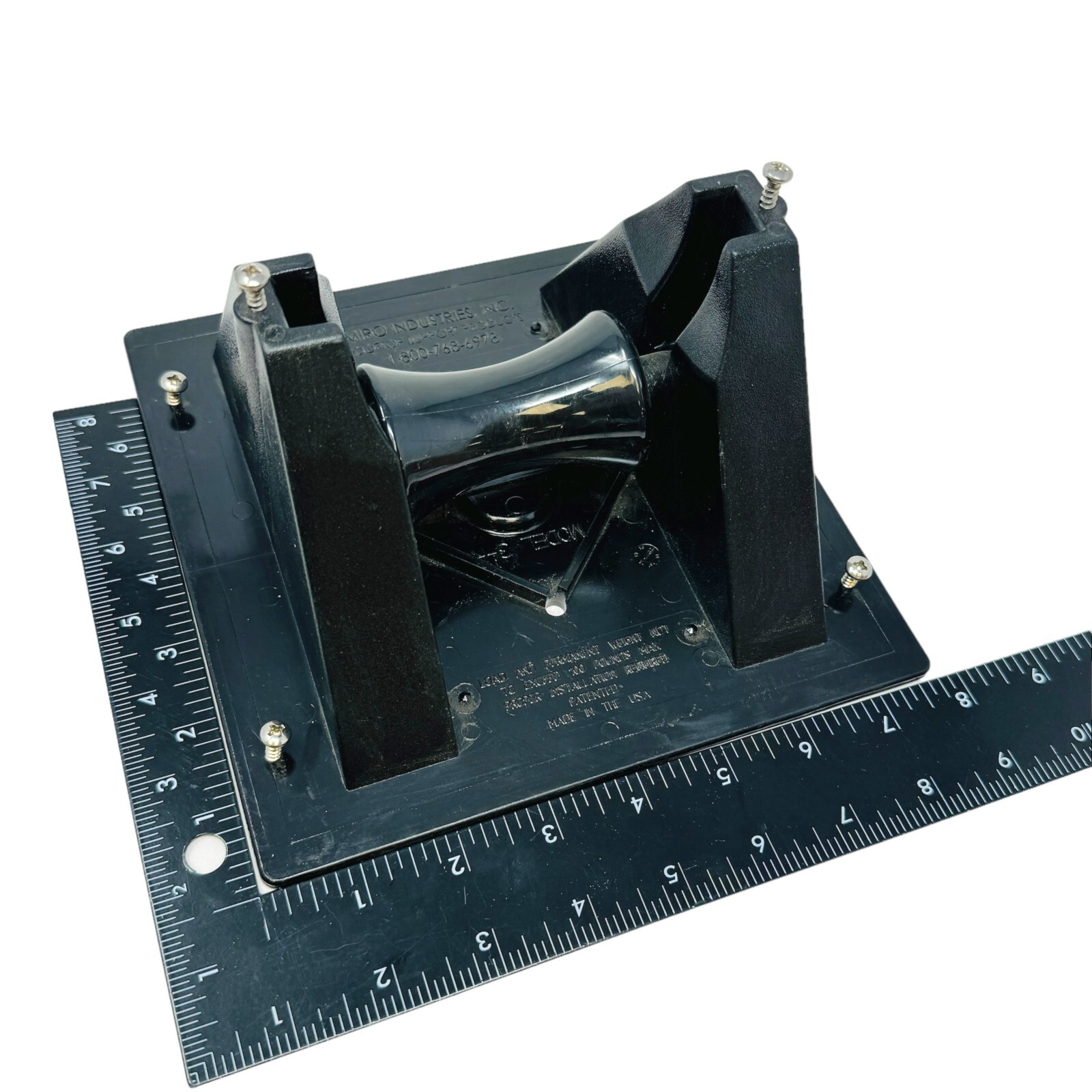 Miro 3-R-2 Roller Bearing Pipe Stand Polycarbonate, Made in USA