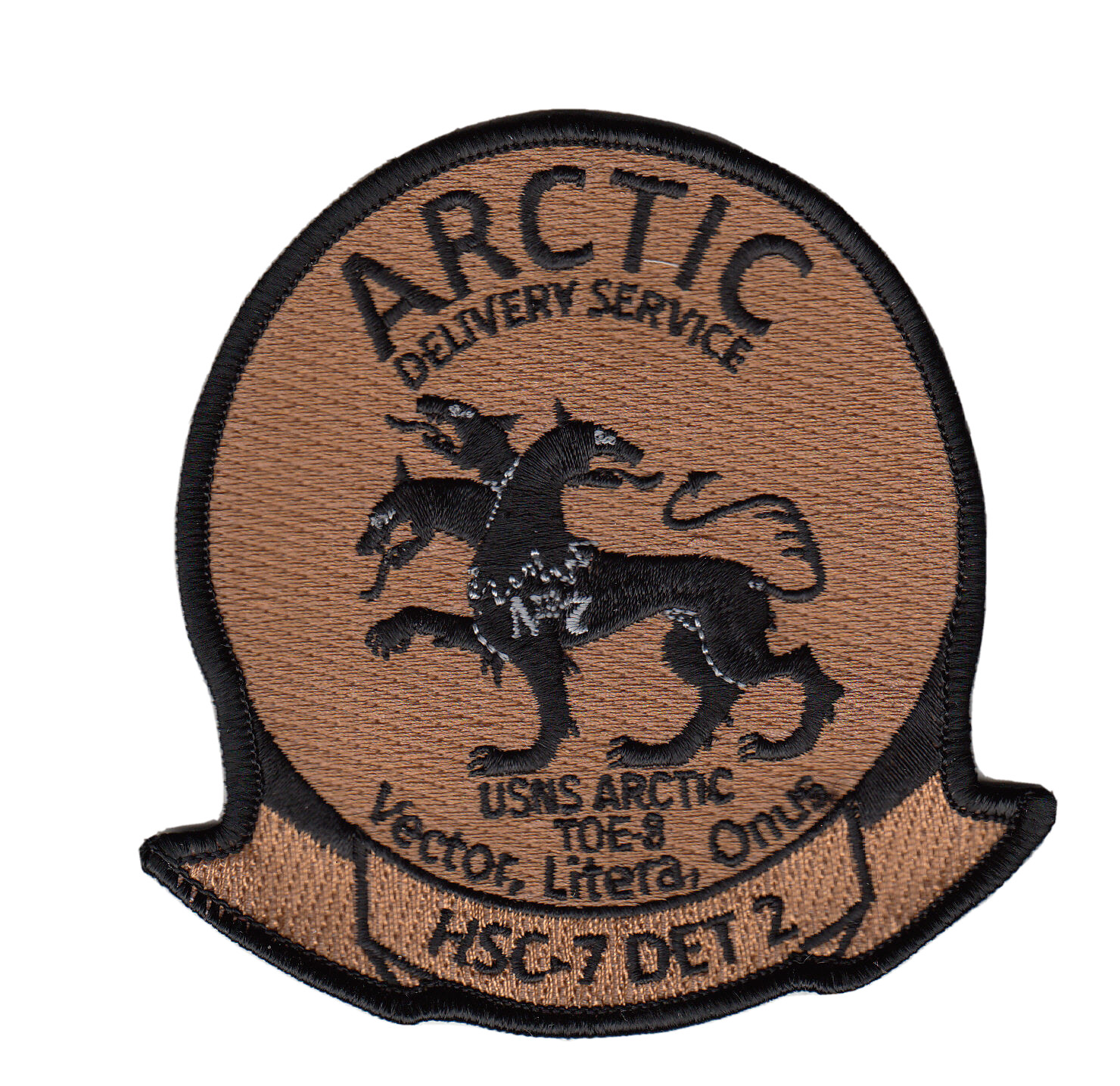 HSC-7 DET 2 ARCTIC DELIVERY SERVICE PATCH