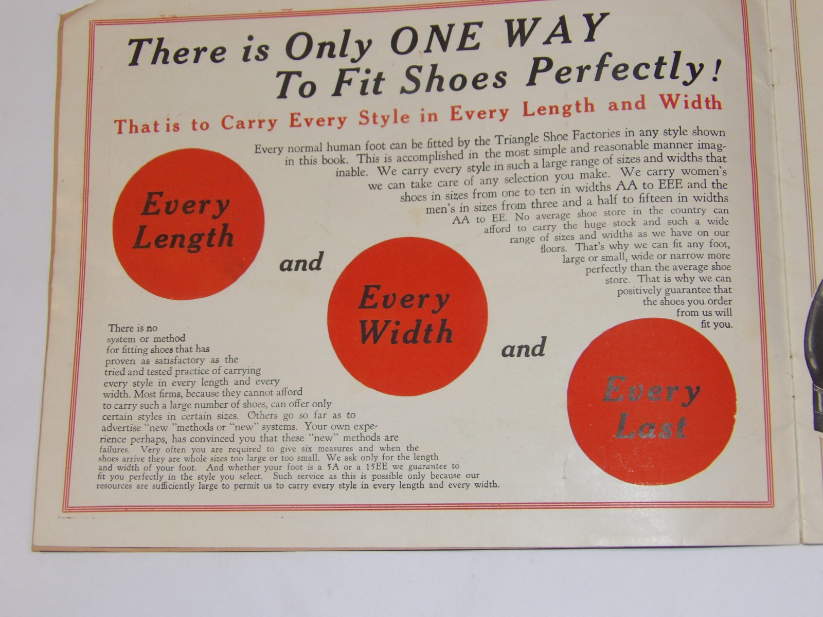 VINTAGE 1926 MEN'S & WOMEN'S SHOE CATALOG! BOOTS! PICTURES & PRICES! WORK/DRESS!