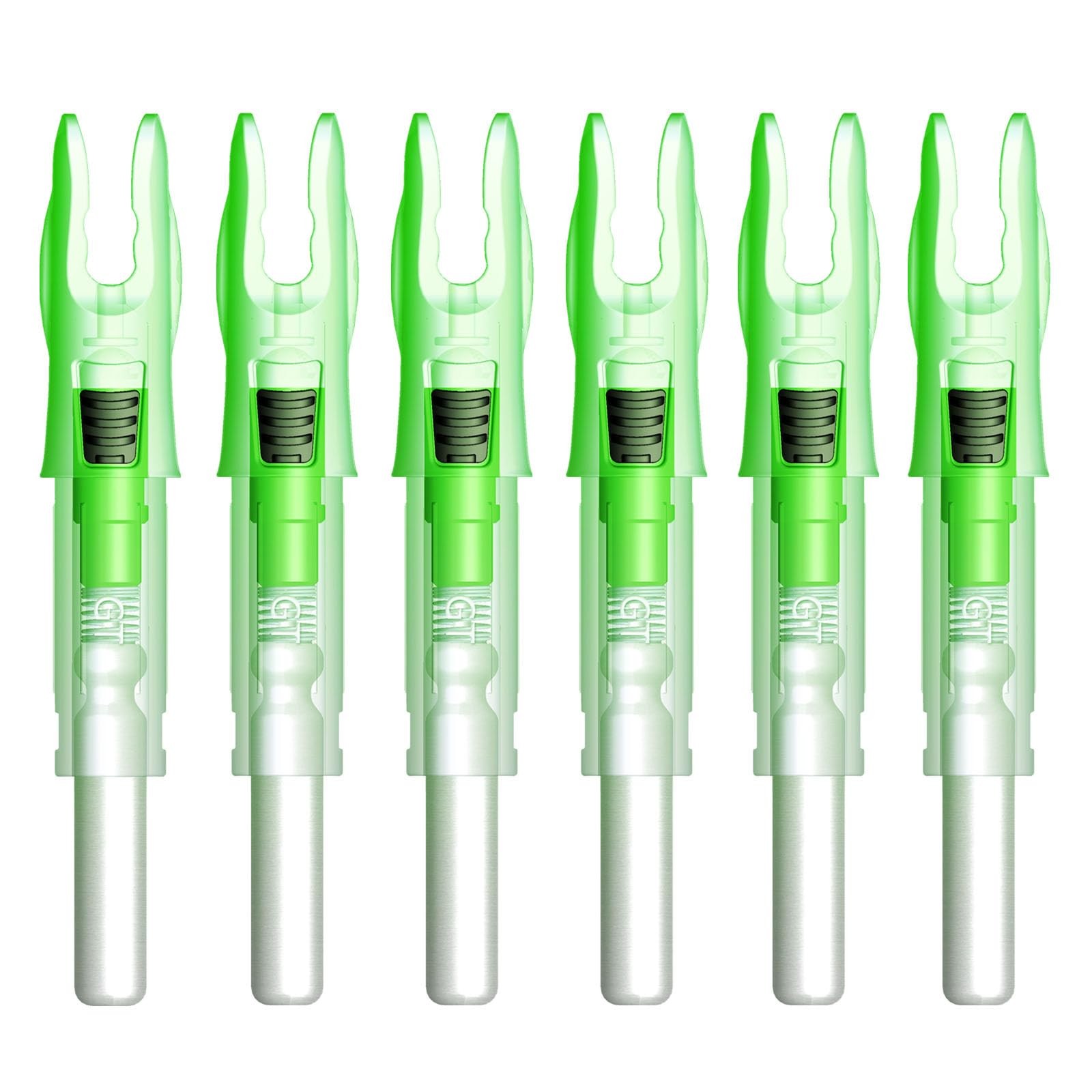 CosiComu GT Lighted Nocks for Arrows with .246 Inside Diameter Bolts with ON/Off