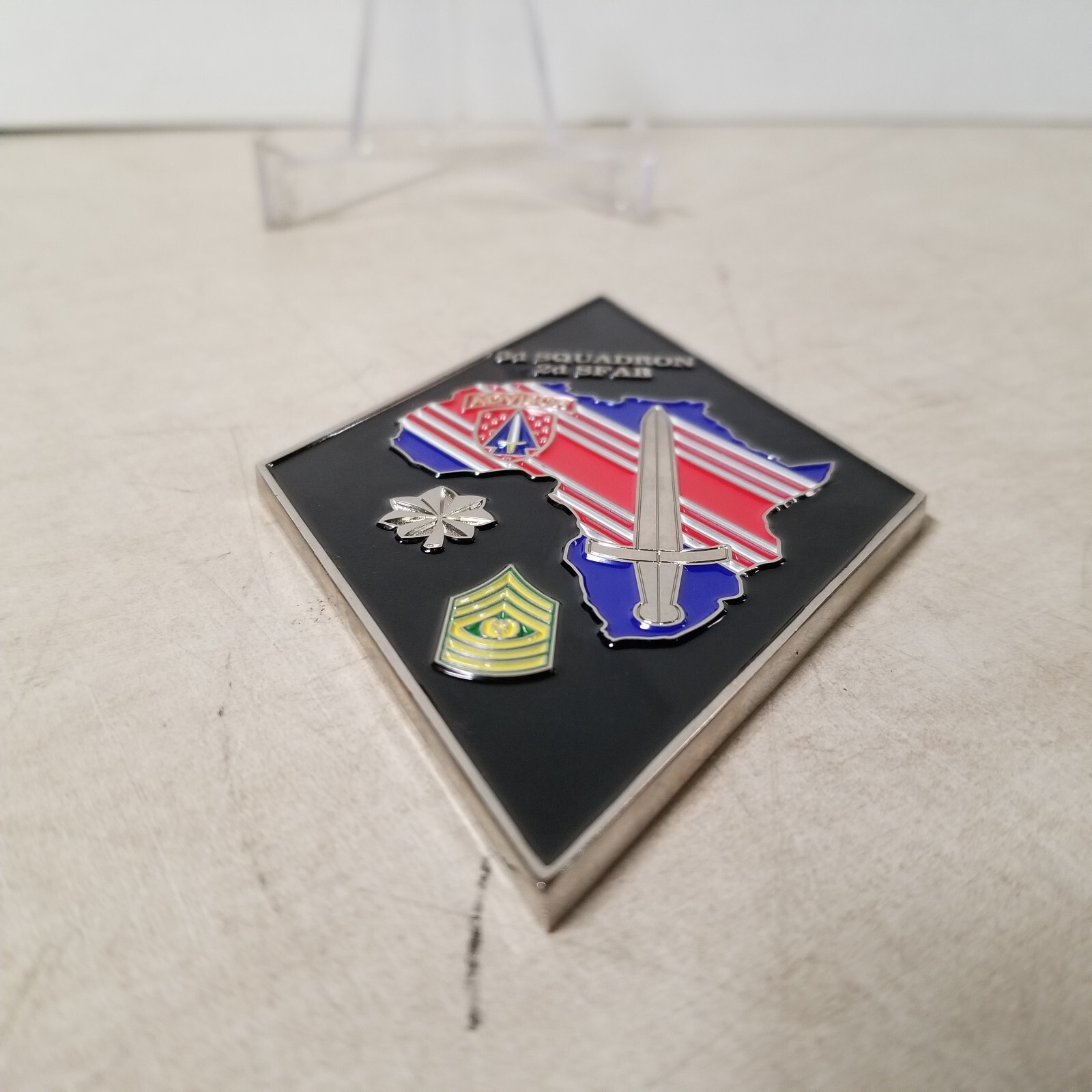 3d Squadron 2D SFAB Advisor "Stand Together Never Yield" Challenge Coin