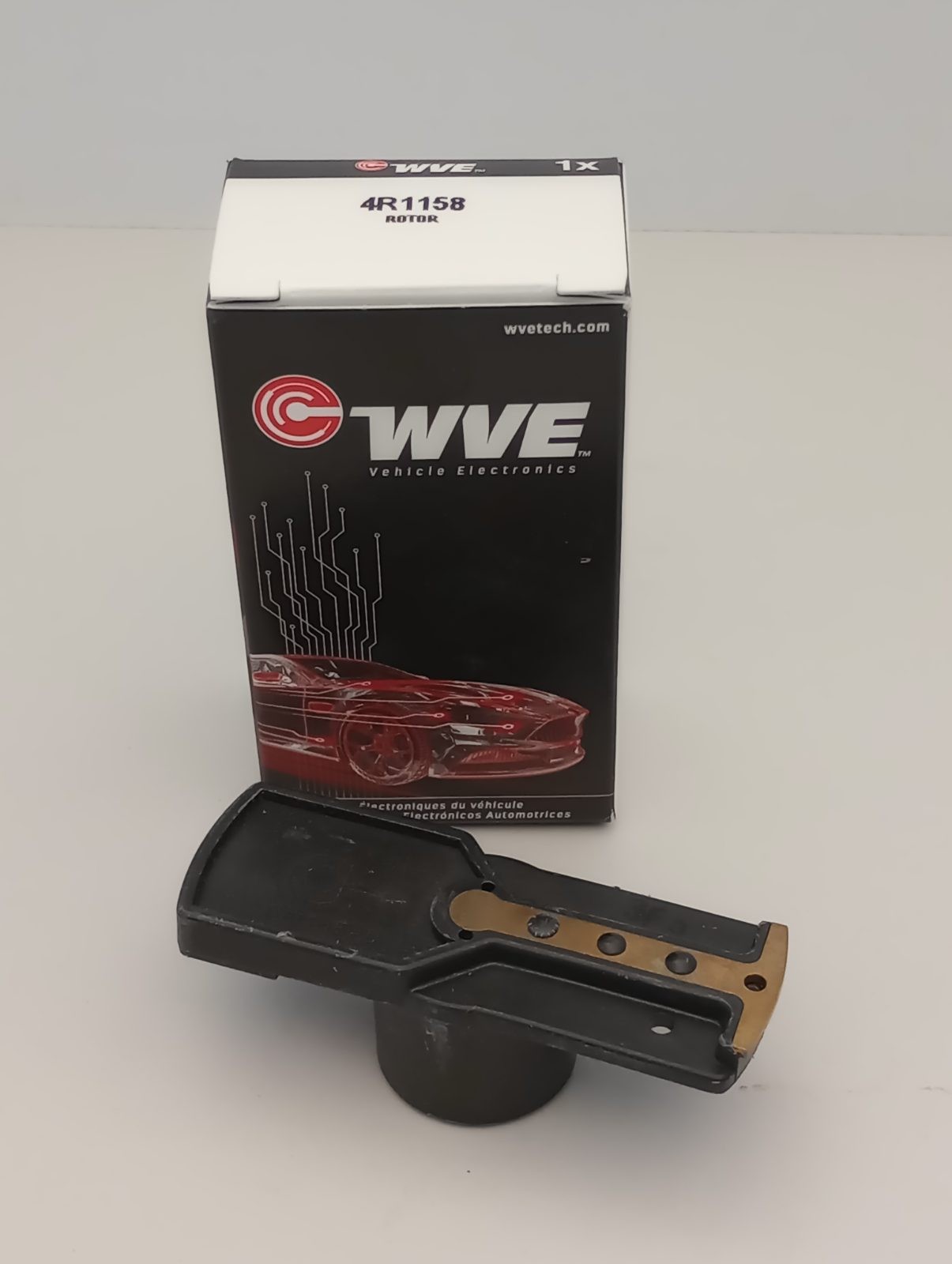 WVE 4R1158 Ignition Distributor Rotor JR91