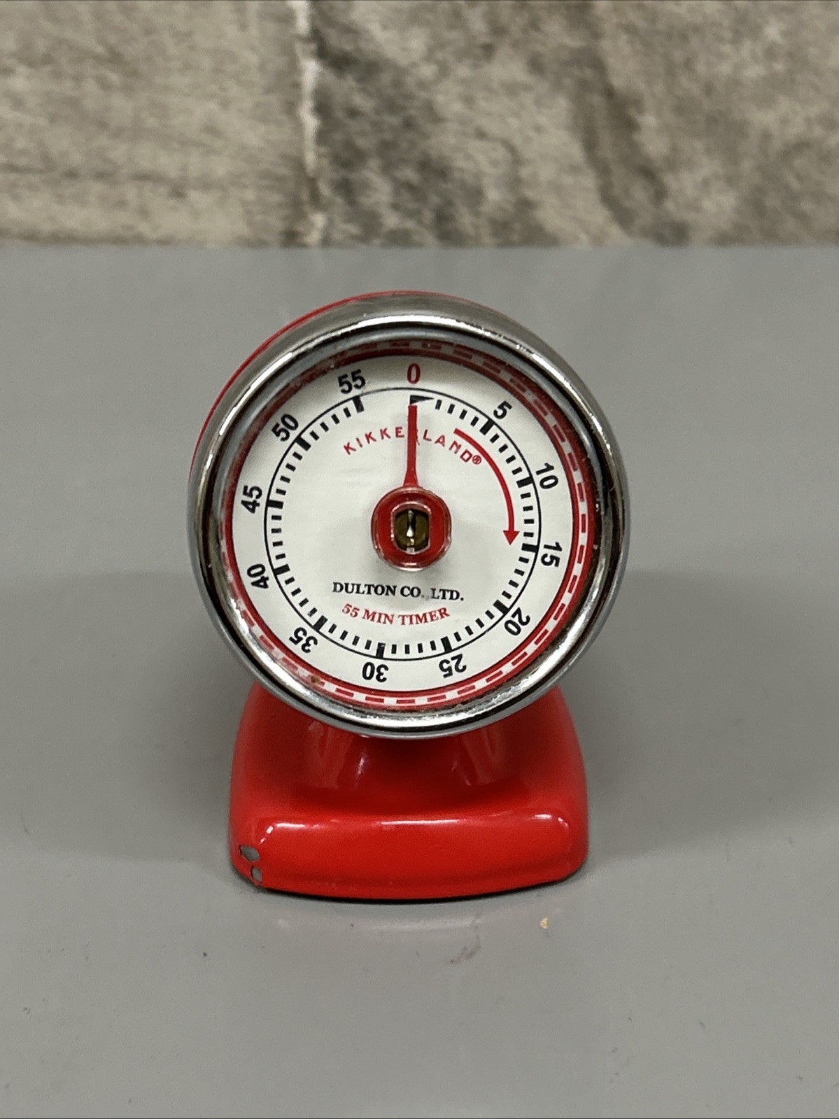 Kikkerland By Dulton Co Ltd Kitchen Timer - Vintage Style Countdown 55 Minute