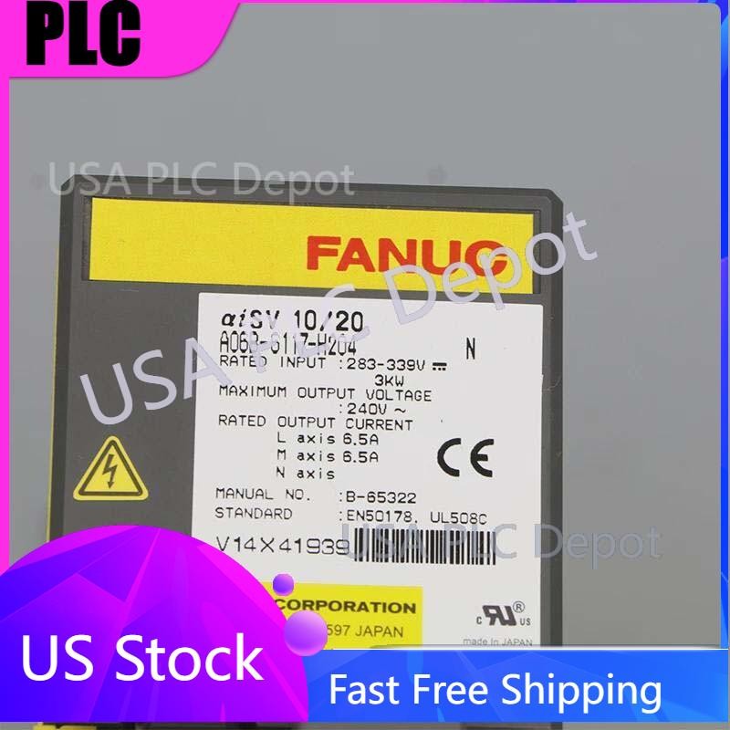 New FANUC A06B-6117-H204 Drive Compatible with αi Series Free Technical Support