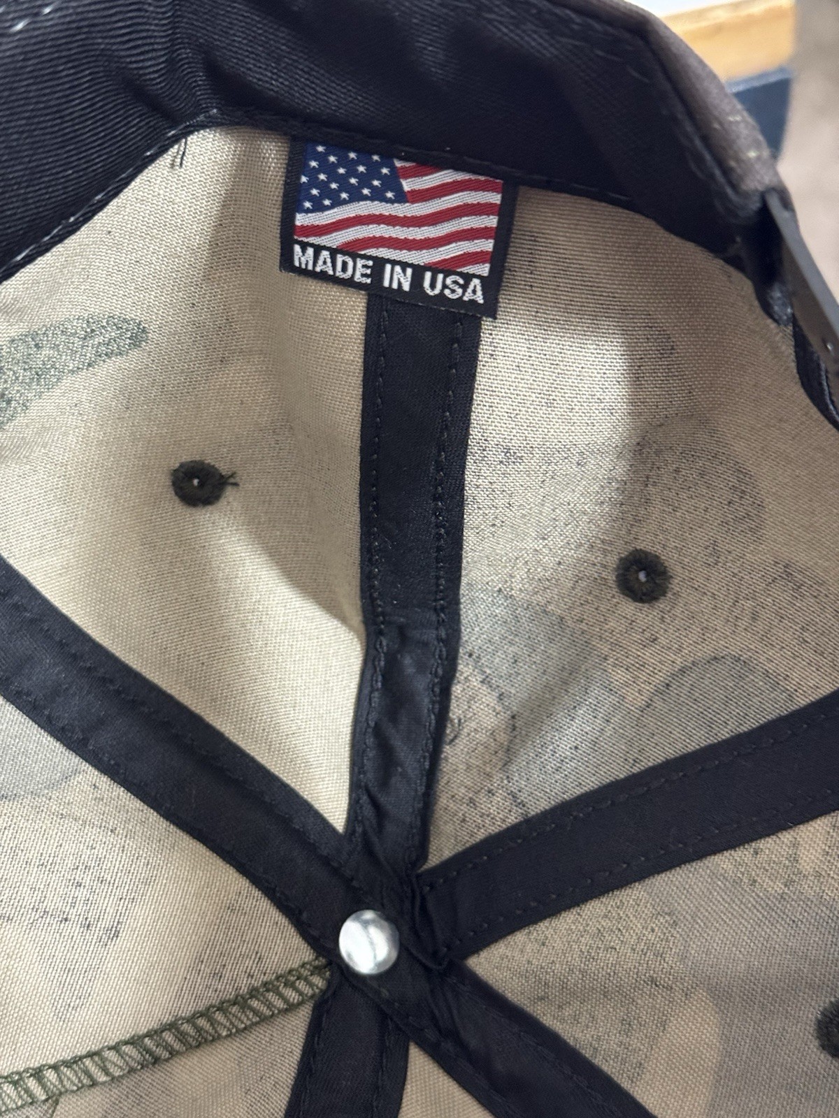 OFFICIAL AMERICA FIRST NJF 2025 Fuentes Store Hat Embroidered - Camo Clavicular
