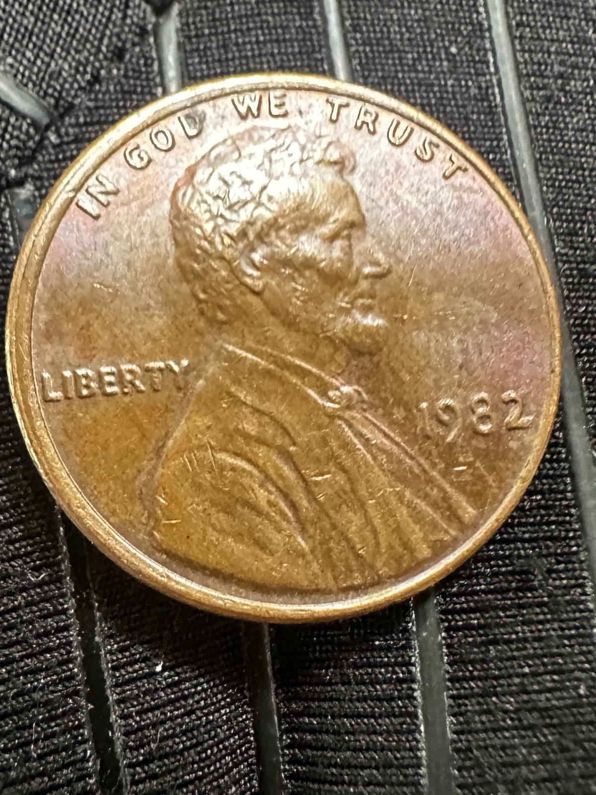 1982 Lincoln Penny Copper Coin