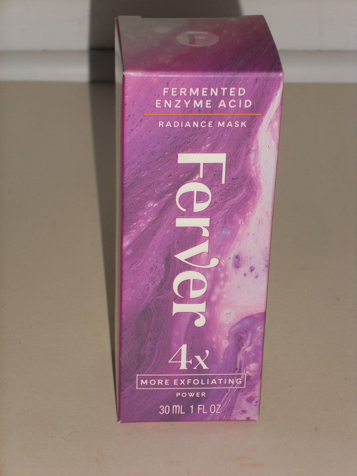 LOT OF 8 Ferver Fermented Enzyme Radiance Face Mask - 4x More Exfoliating - New