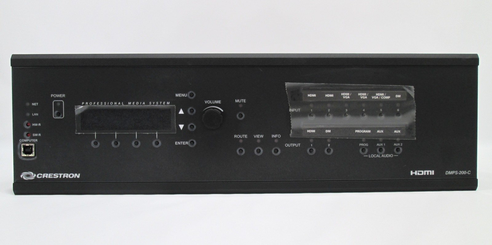 Crestron DMPS-200-C HDMI Digital Media Switcher Presentation System 200