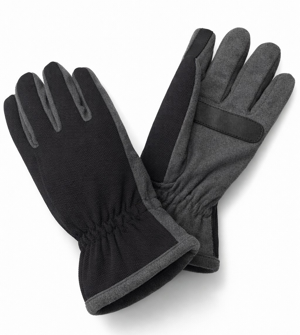 $62 Isotoner Signature Mens Active Gloves Oxford L