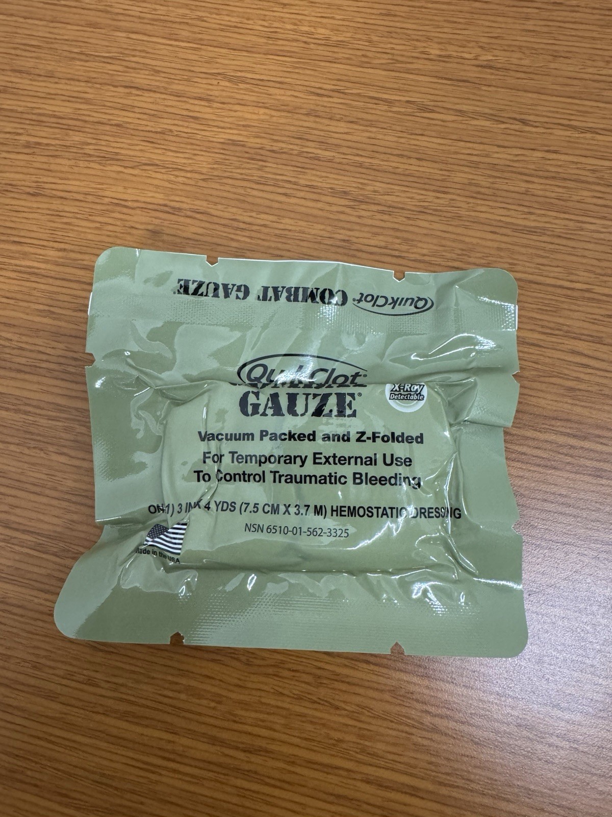 Quick Clot Combat Gauze Twin Pack IN DATE