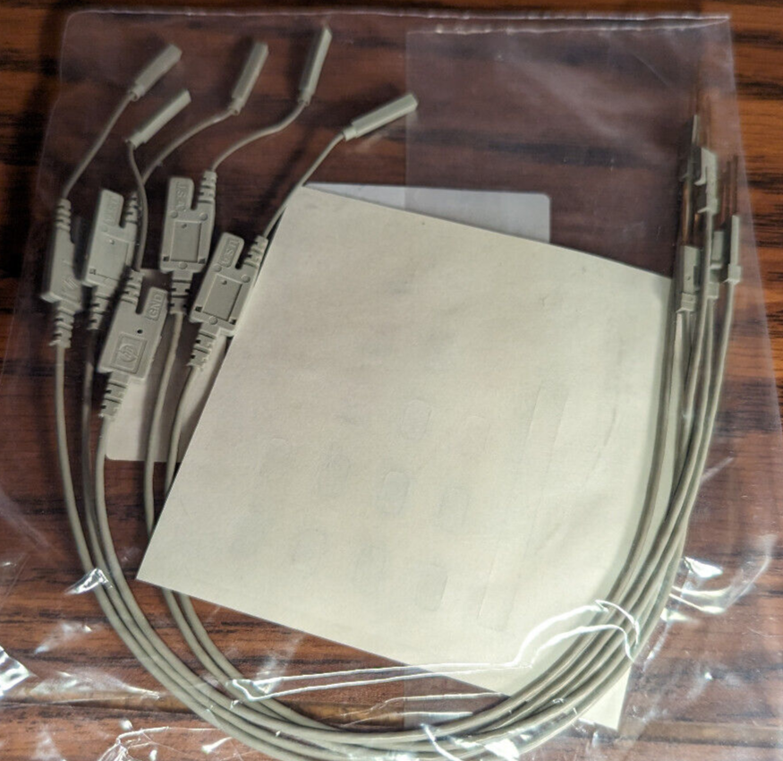 New HP/AGILENT POD 2 DATA + K CLOCK LOGIC ANALYZER PROBE Test Kit - Complete