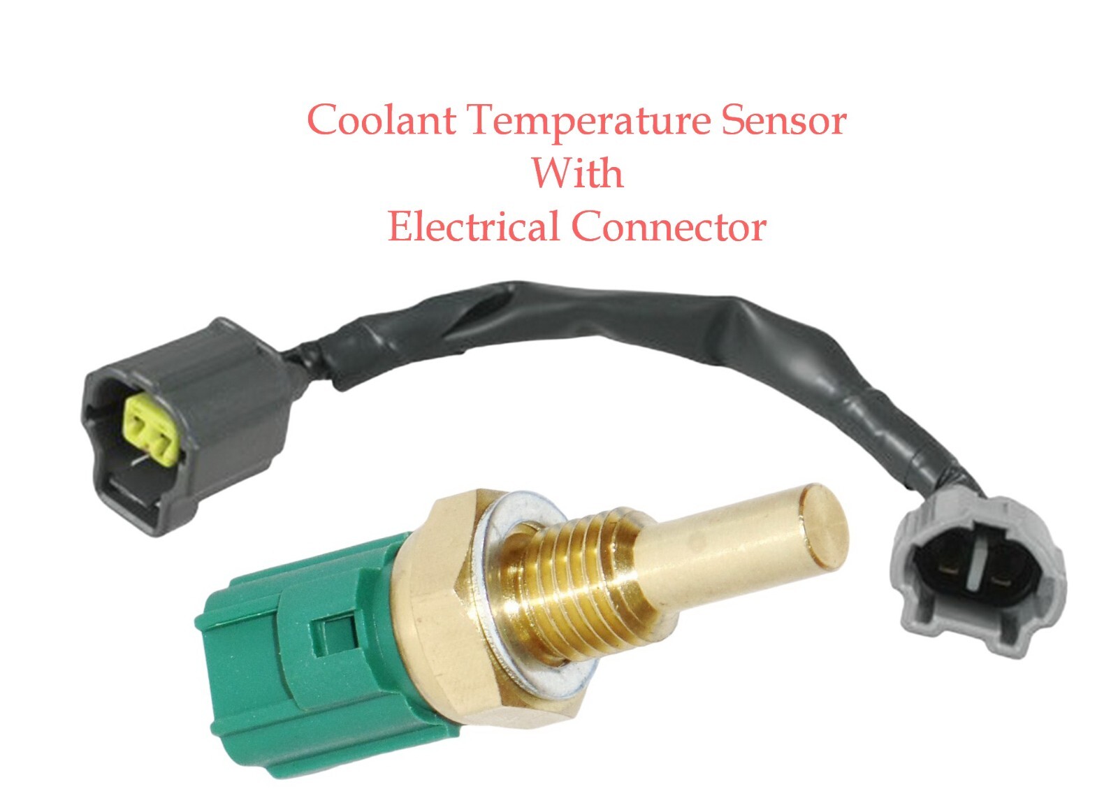 Engine Coolant Temperature Sensor & Connector Fits 4Runner T100 Tacoma Tundra