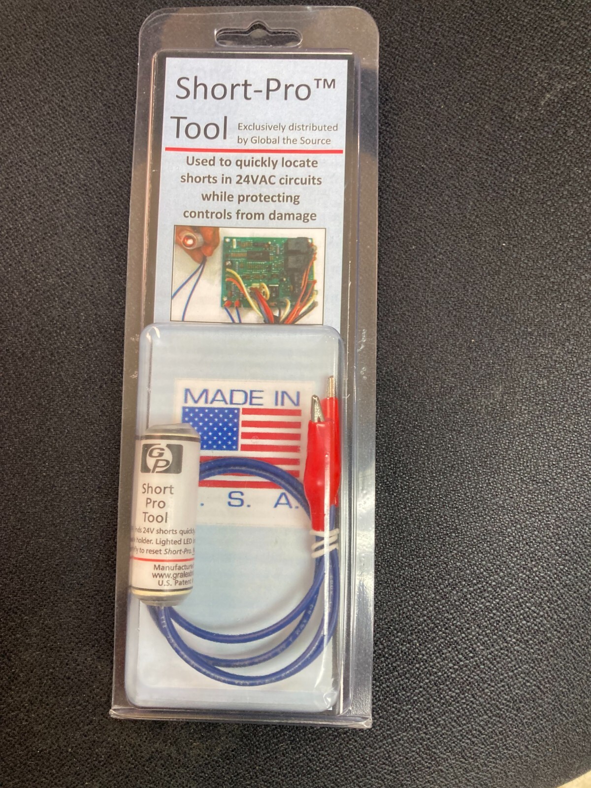 Original Genuine Short Pro Tool GSPRT/ZSPRT Locate Shorts in 24 V MADE in USA