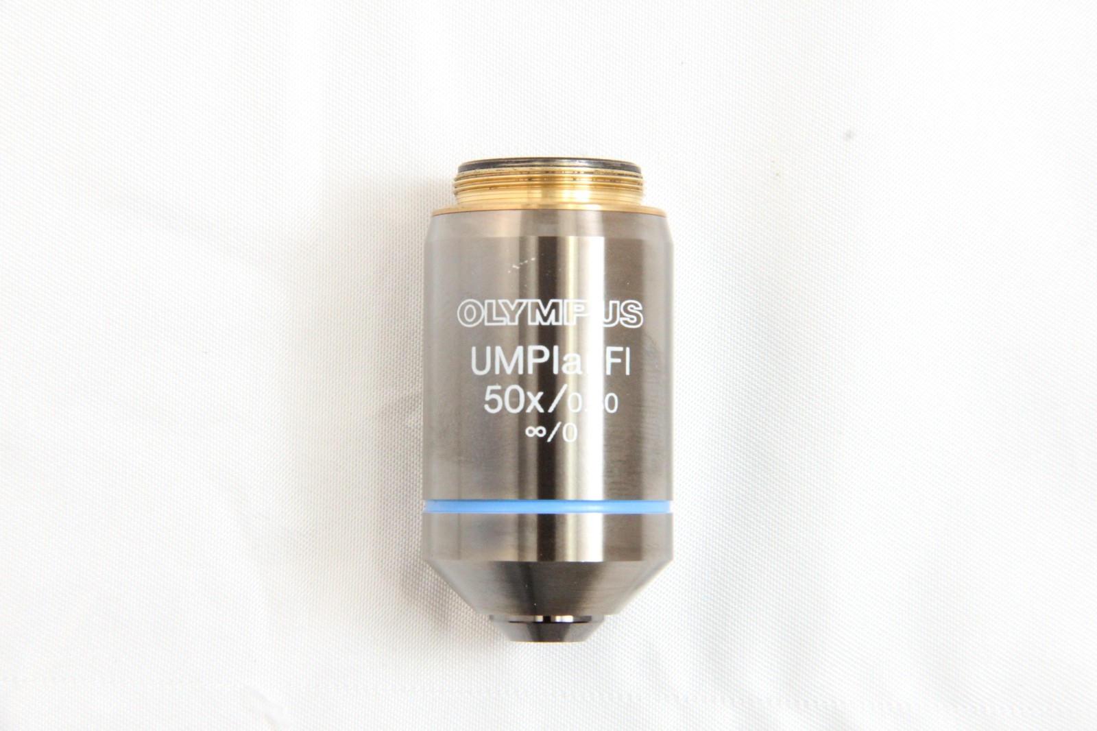 Olympus UMPlanFI 50x / 0.80 ∞/0 Microscope Objective Lens #5802
