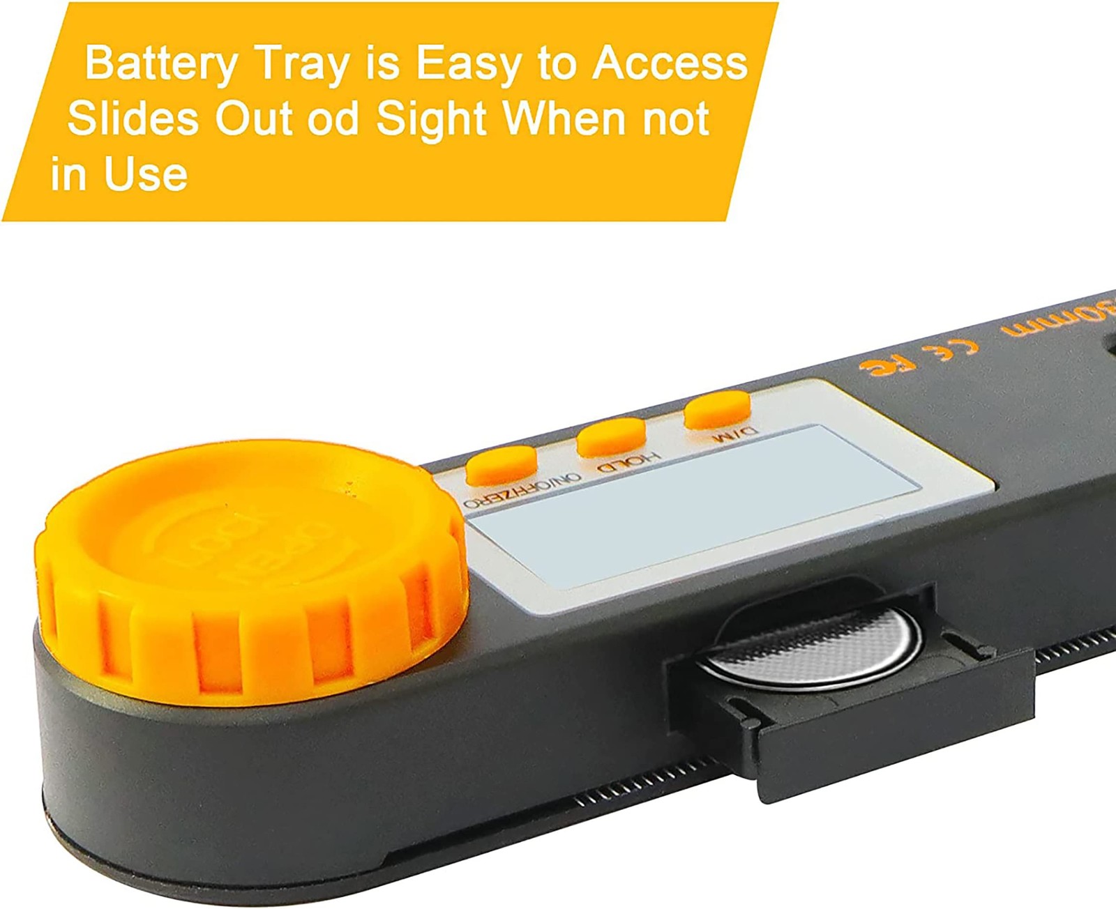 Rainyb Digital Angle Finder Tool 7inch 0-360 degree LED Digital Protractor wi...