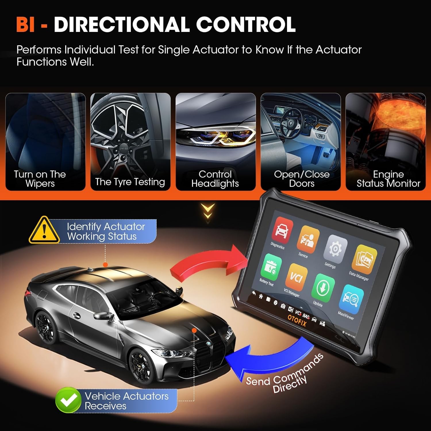 2026 OTOFIX D1 Lite Car Bidirectional Scanner Auto Full System Diagnostic Tool