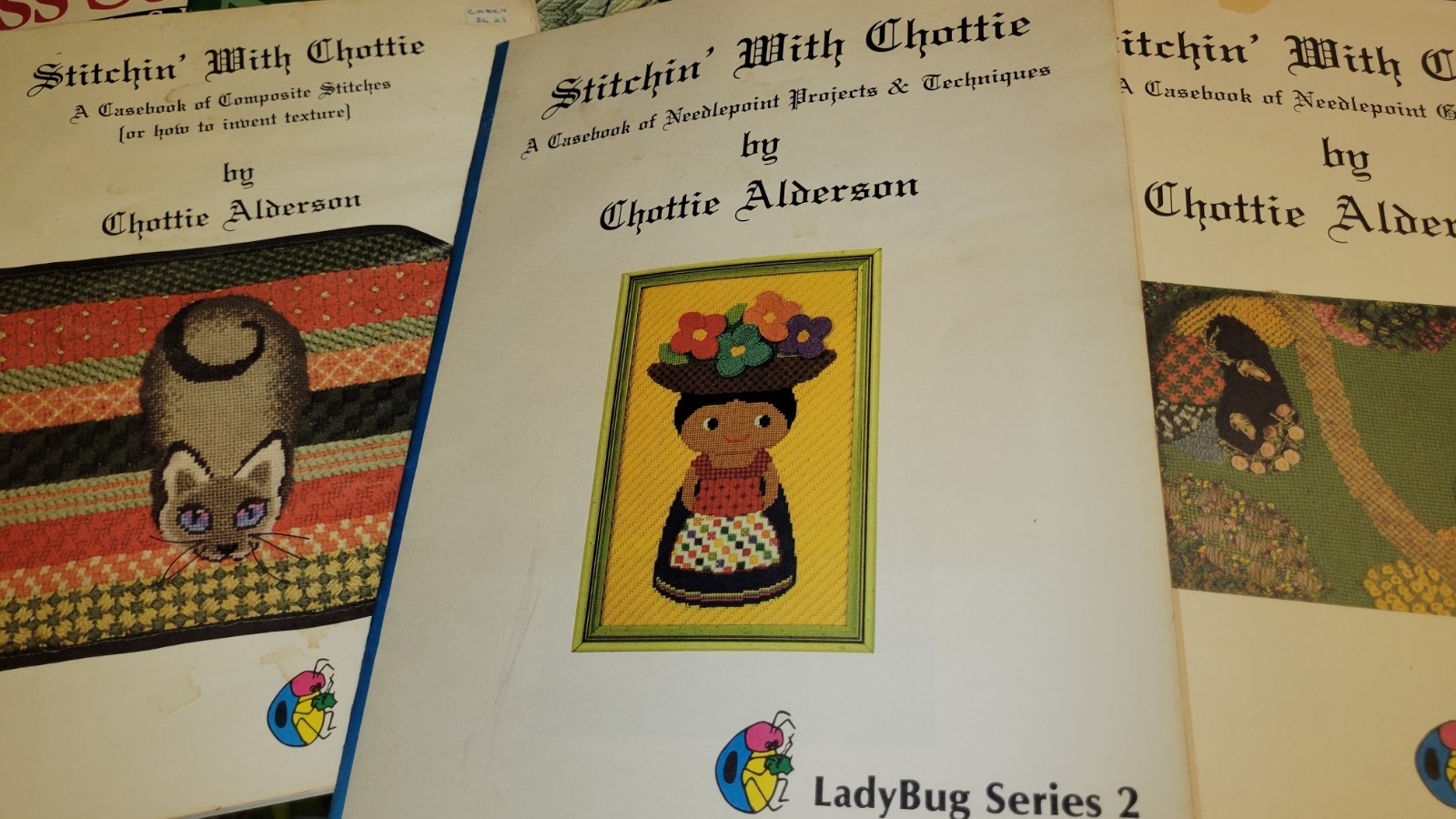 THREE Stitchin With Chottie Books!!