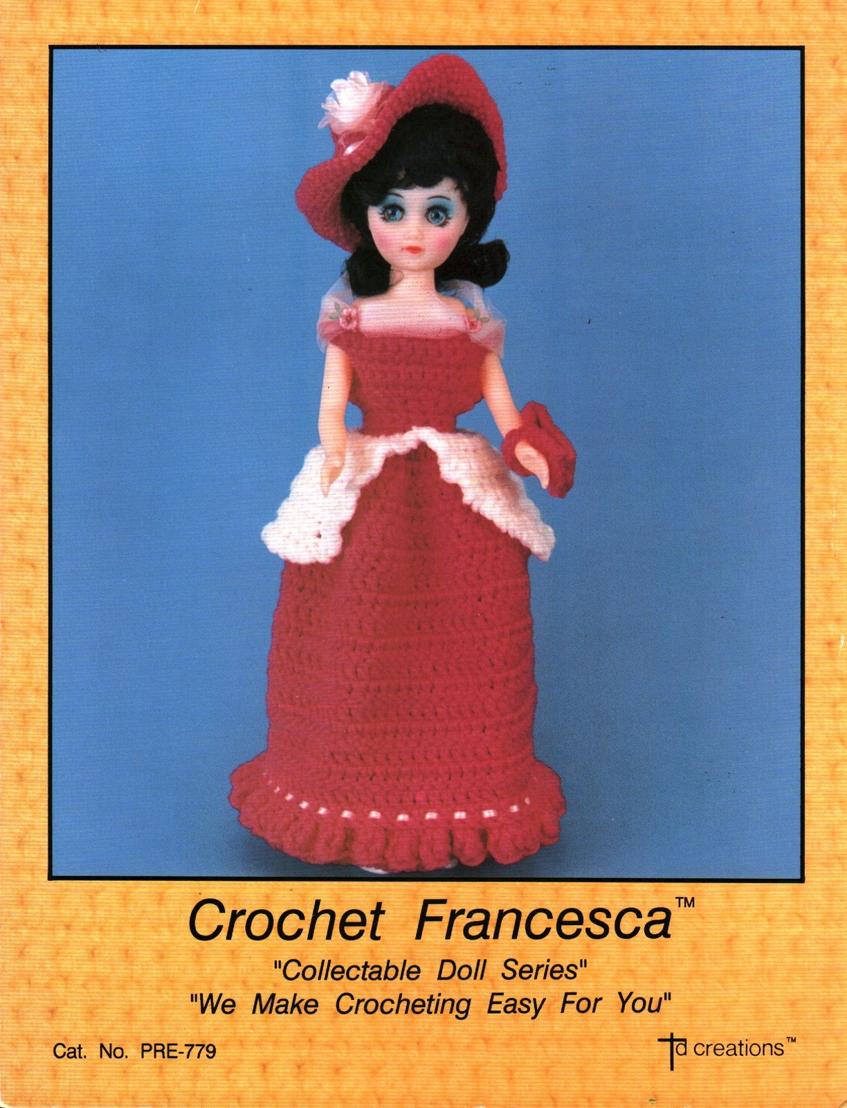 Crochet Marguerite Collectable Doll Series | Td Creations PRE-779