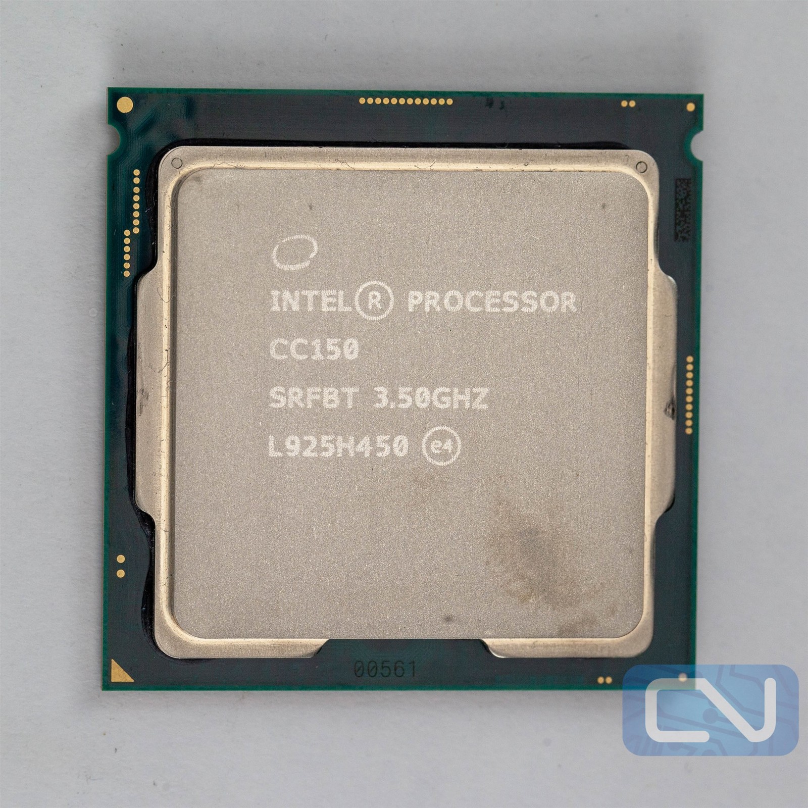 Intel Processor CC150 3.5GHz 8-core SRFBT Z370 Chipset CPU