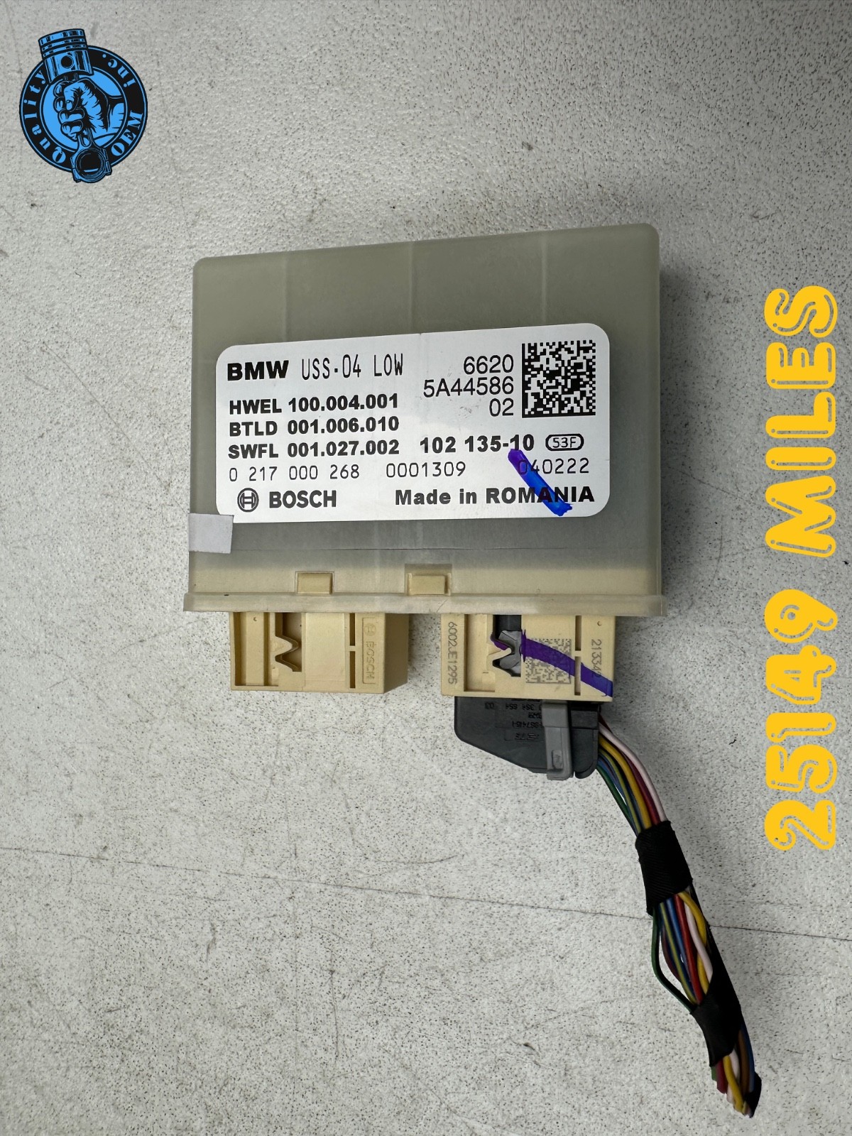 2019-2025 BMW 2 3 4 7 8 M i4 X5 X6 X7 Z4  PARKING PARK ASSIST CONTROL MODULE OEM
