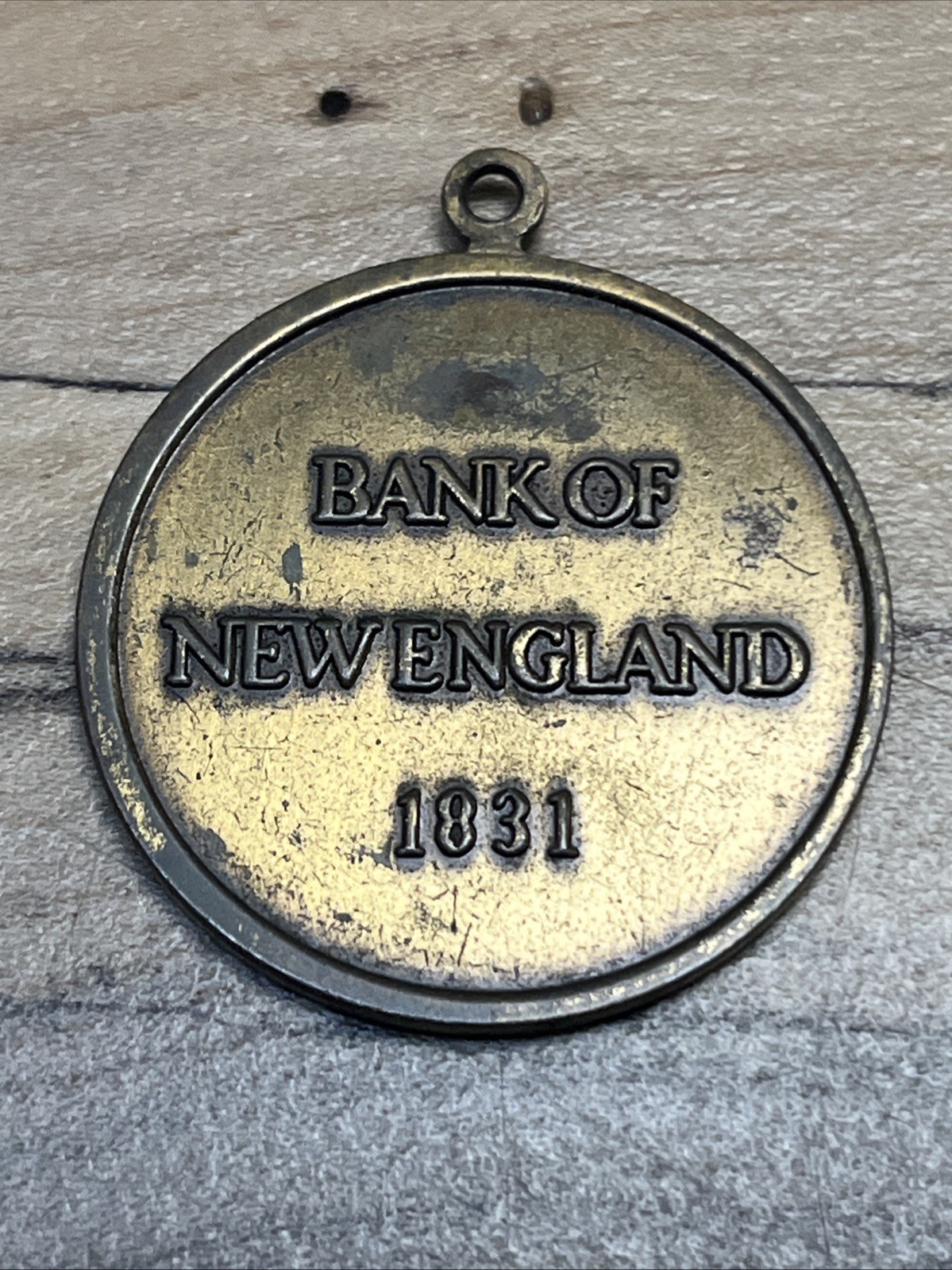 Bank Of New England Boston, Mass. Key Fob  Scarce *C947