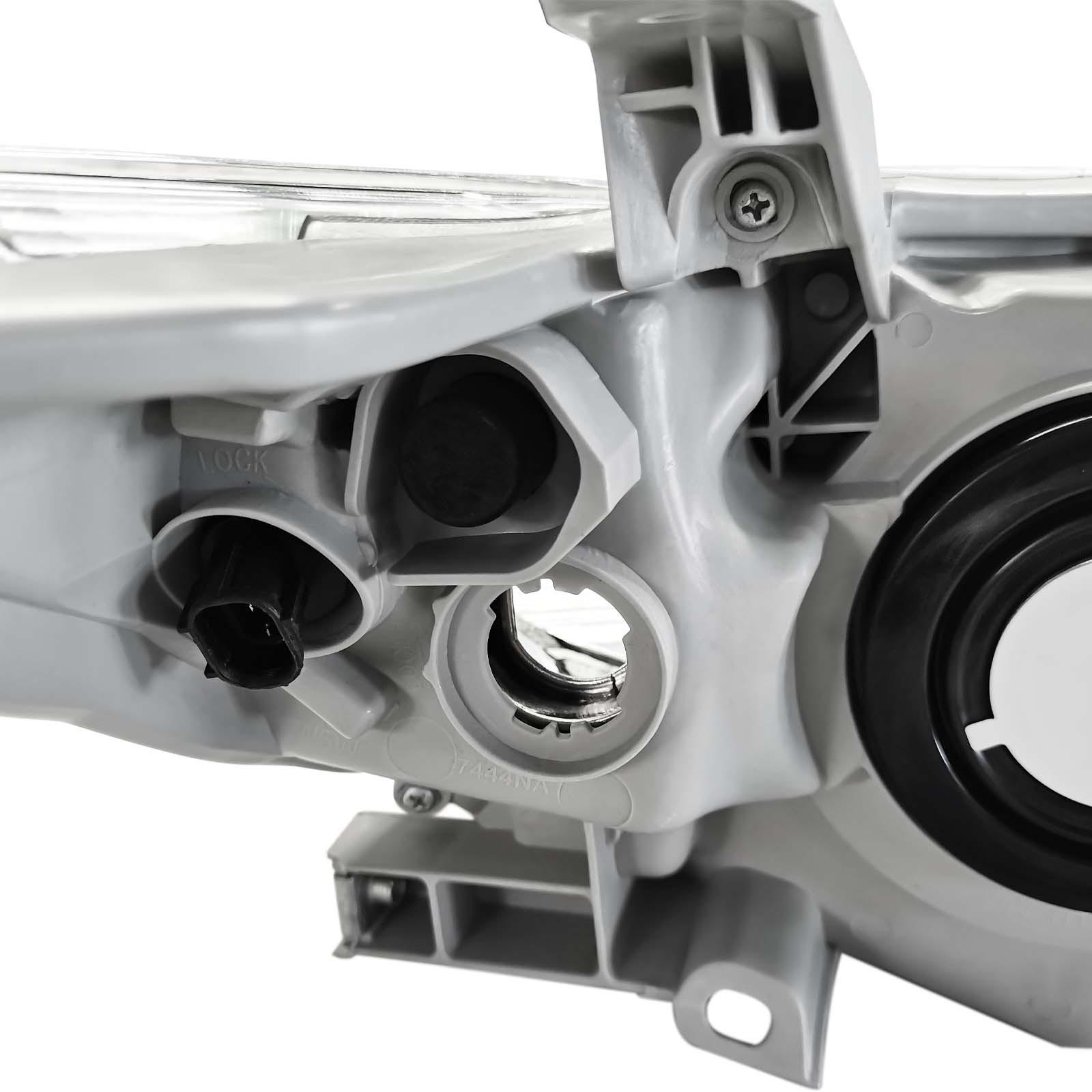 For 2012-2014 12 Toyota Camry Left+Right Headlights Assembly Projector Chrome