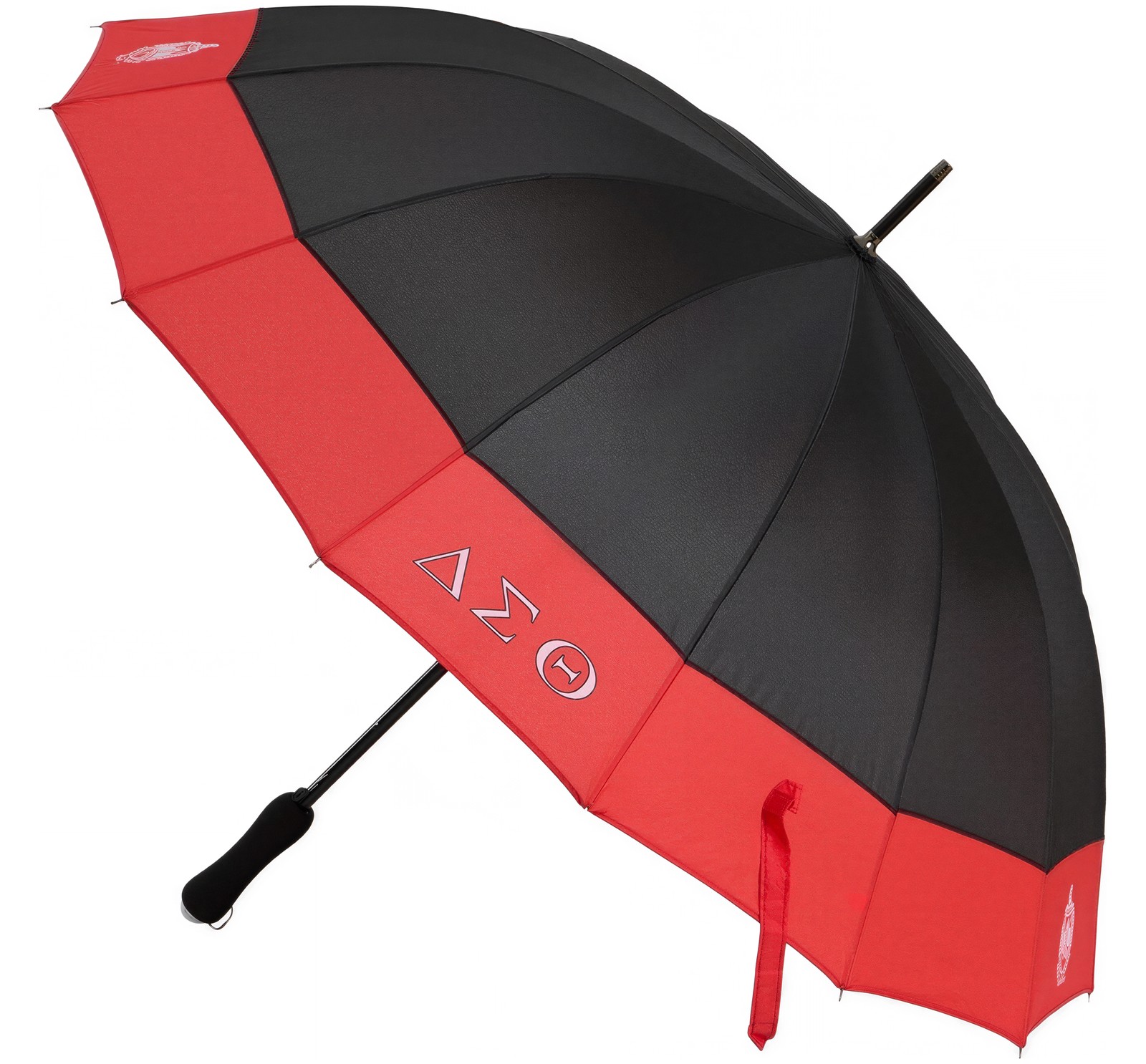 Delta Sigma Theta Sorority Large Classy Umbrella [Black - 27"]