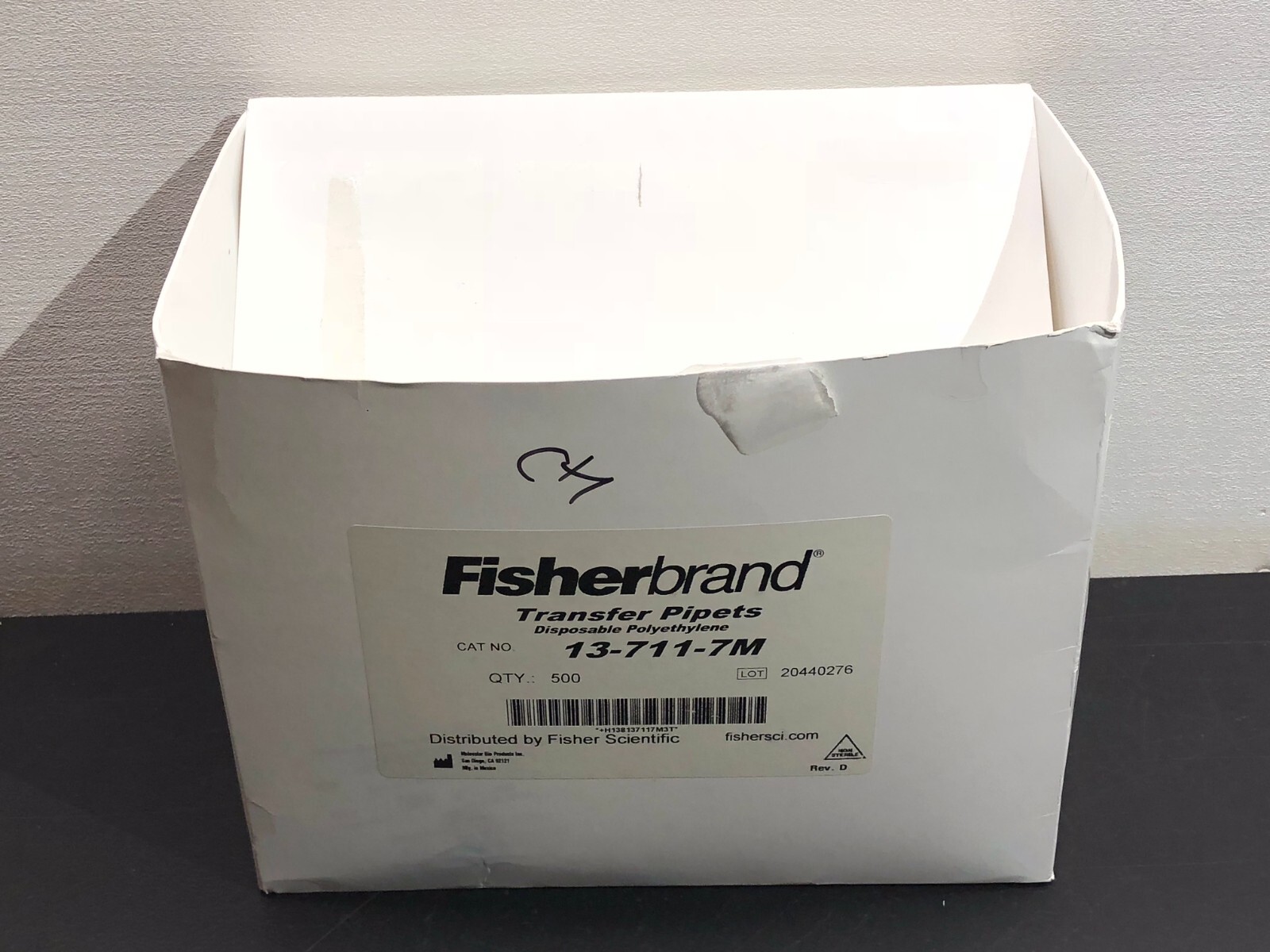 Fisher Scientific Fisherbrand Disposable Polyethylene Transfer Pipets 13-711-7M