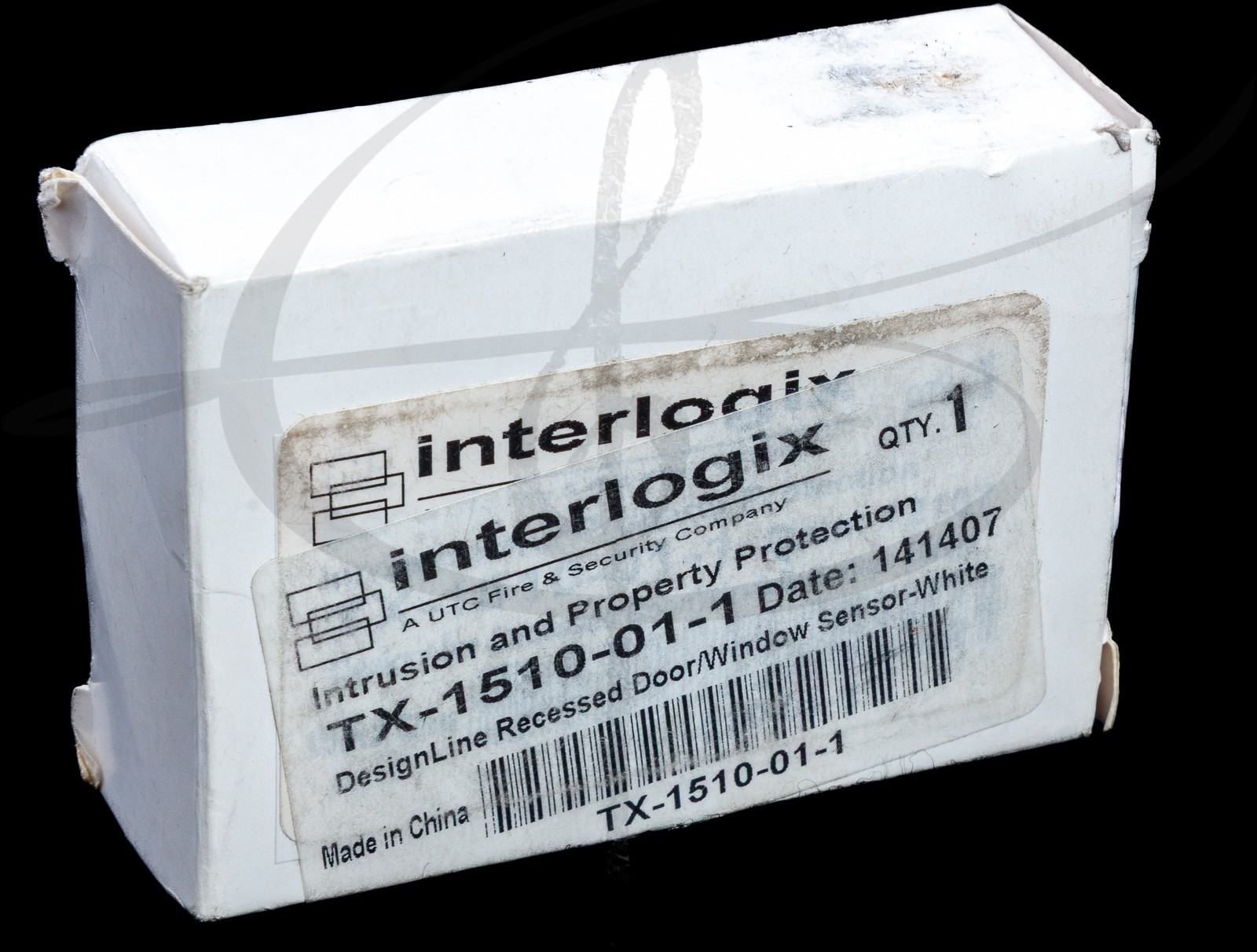 GE Interlogix TX-1510-01-1 Wireless DesignLine Recessed Door/Window Sensor