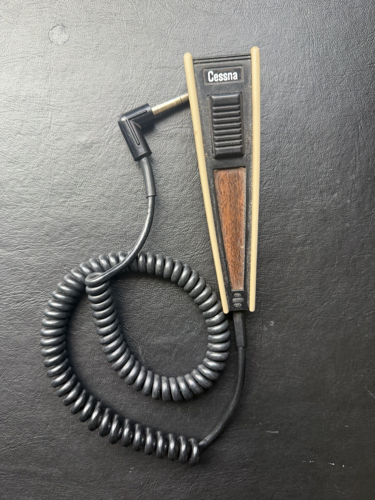 Nice Cessna Telex Dynamic Handheld Microphone