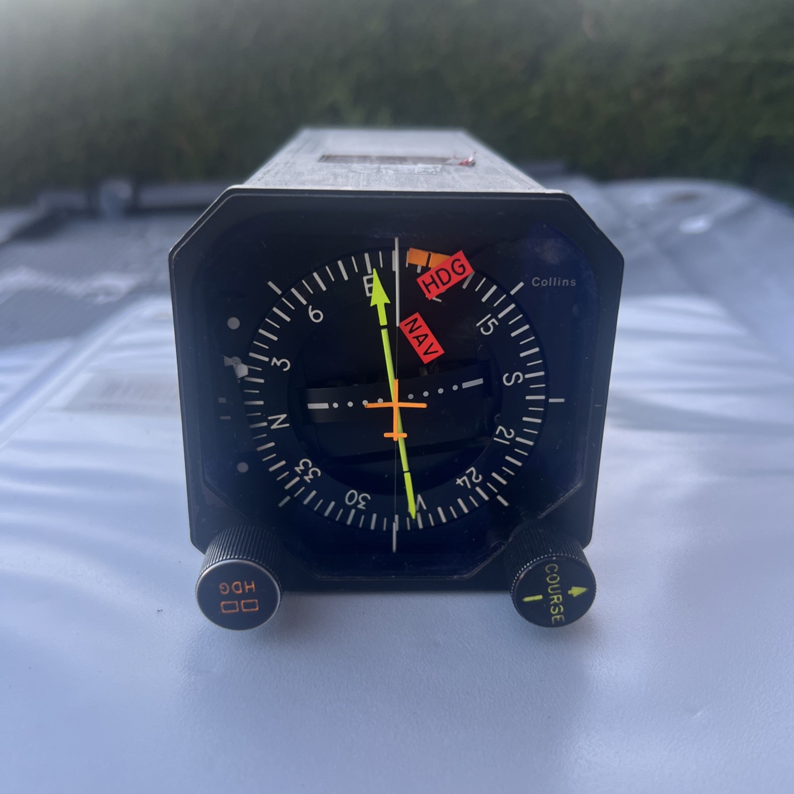 Collins 331A-3G Course Indicator HSI King Air Flight Simulator