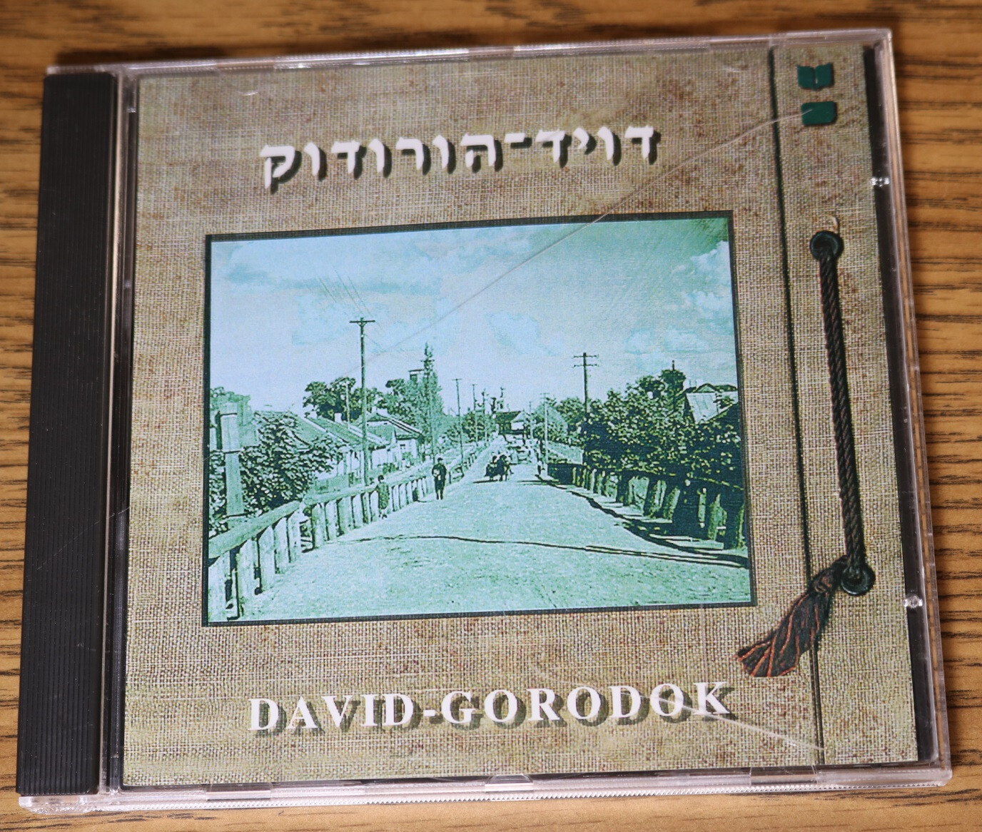 David Gorodok Jewish Immigrant History PPT Dvd-Rw Davyd-Haradok דויד-הורודוק