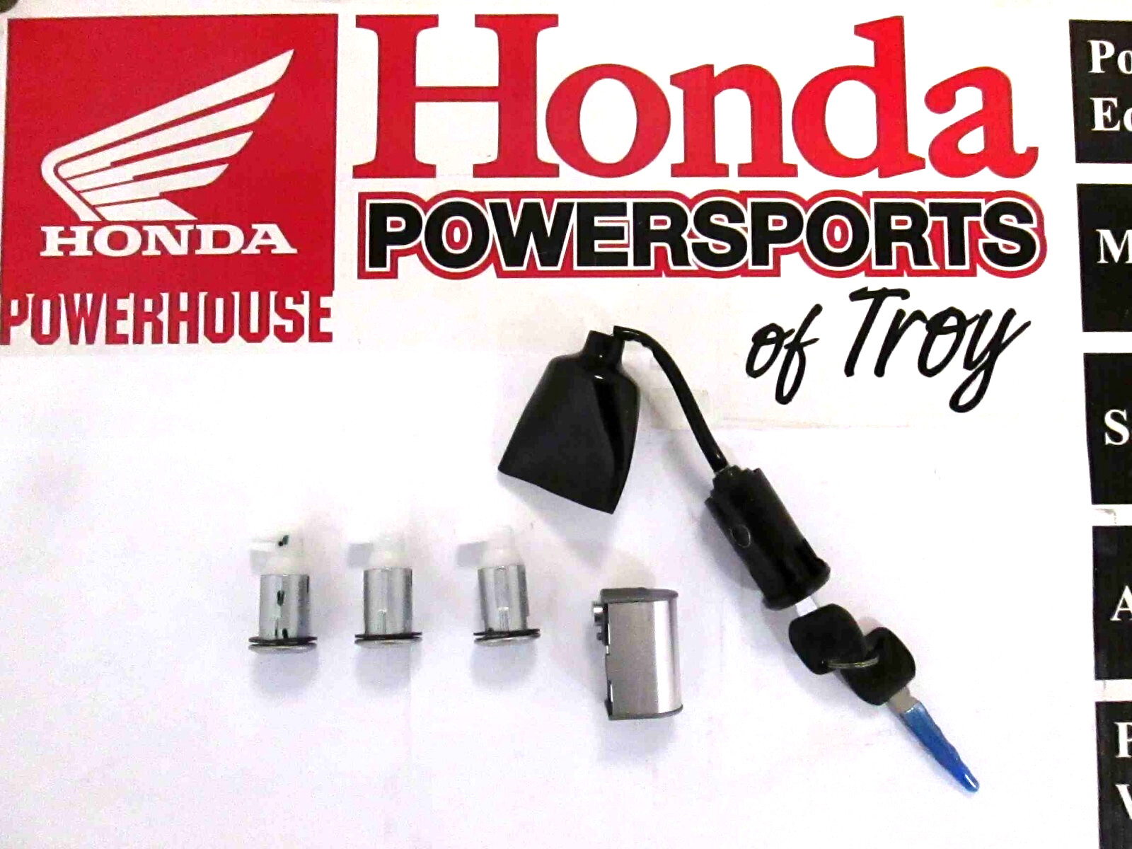 NEW GENUINE HONDA OEM LOCK SET W/2 KEYS 2022-2025 NAVI *35010-K74-A00*