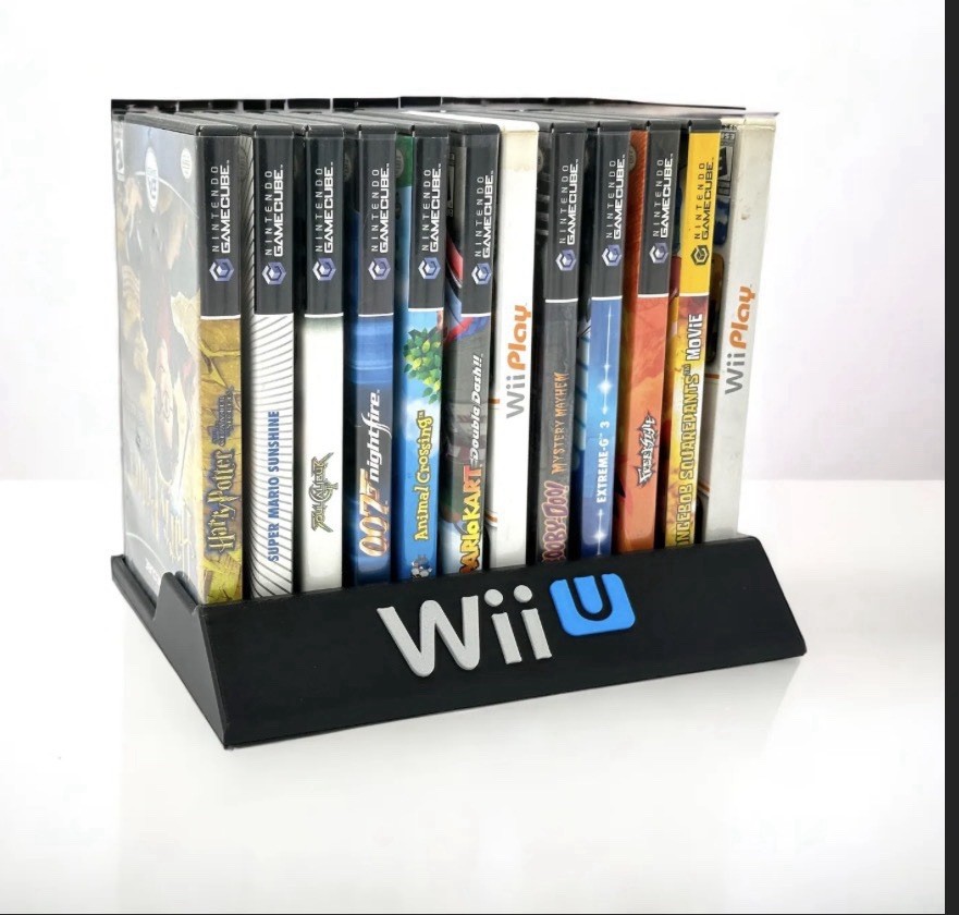 Nintendo Wii  Storage Tower Holder Games Nintendo 3D Printed Rack Pick Color !