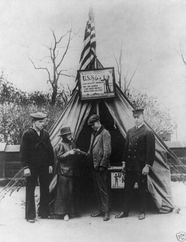 Fannie Hunt Denie Recruiting Central Park New York - 8x10 World War I Photo WWI