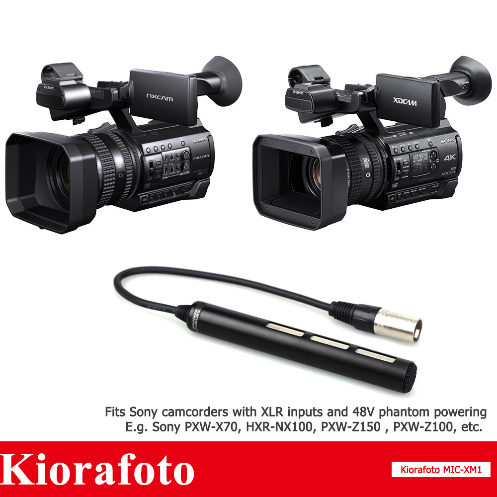 Microphone For Sony DSR-PD170/170P NEX-FS700 HXR-NX3D1 HXR-NX30 as ECM-XM1