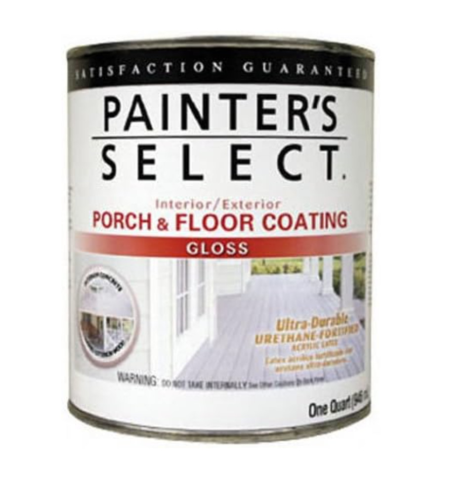 Painter's Select - Porch & Floor Gloss Medium Gray - 1 qt