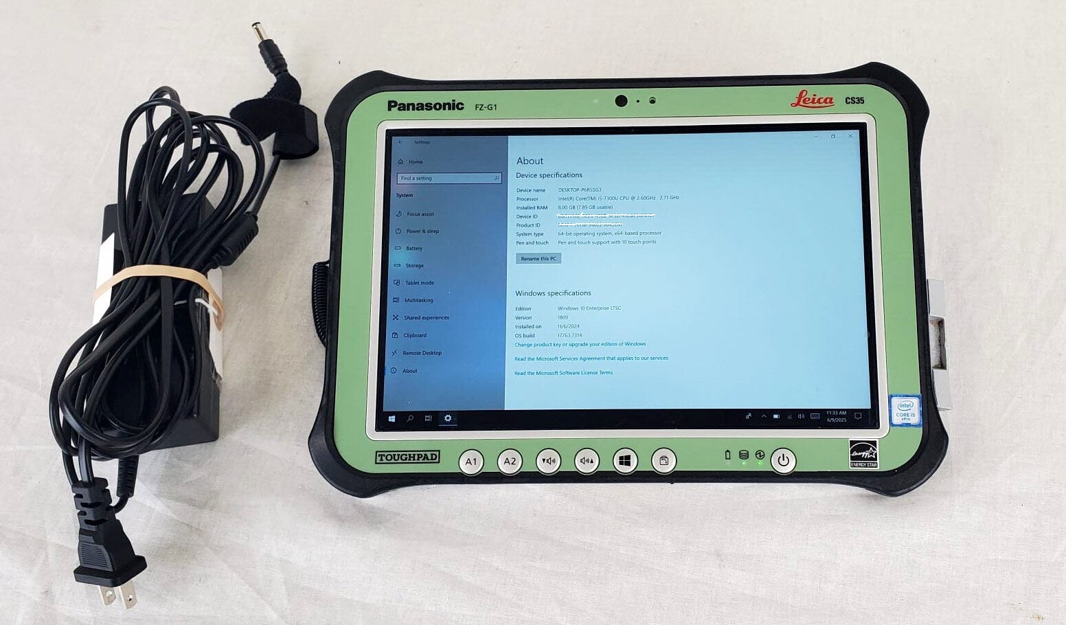 Used 2021 - Leica CS35 tablet - Hardware only -