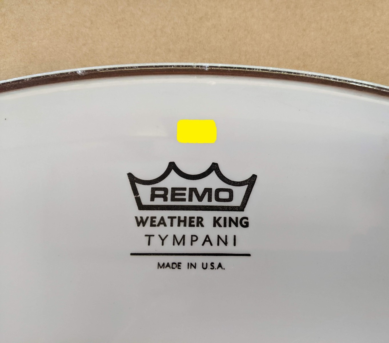 Remo Weather King Timpani Head - 2708 Hazy  (27.5" Flesh Hoop O/D) NOS