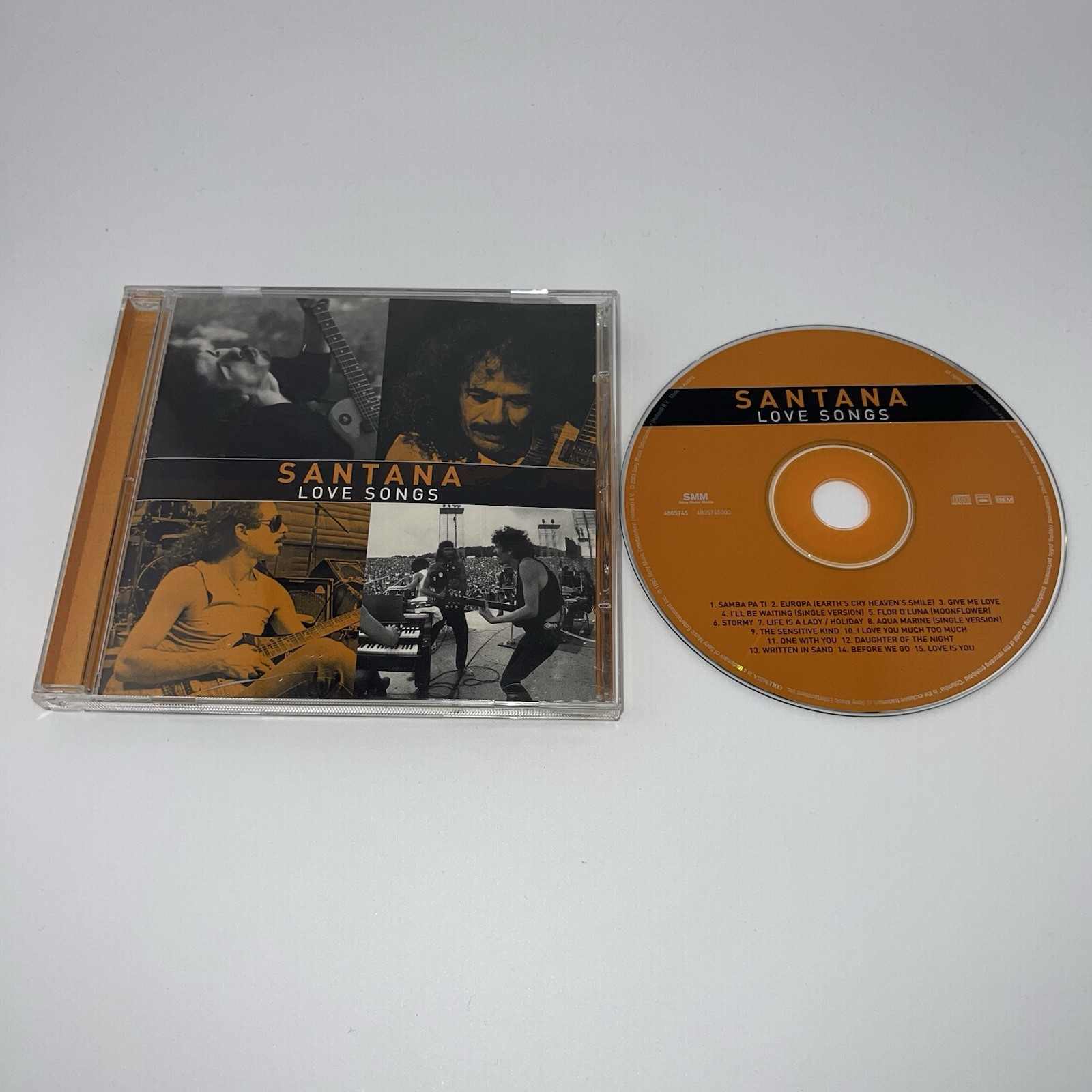 Santana ‎- Love Songs (CD, 2003) Musik-2409 HTF OOP