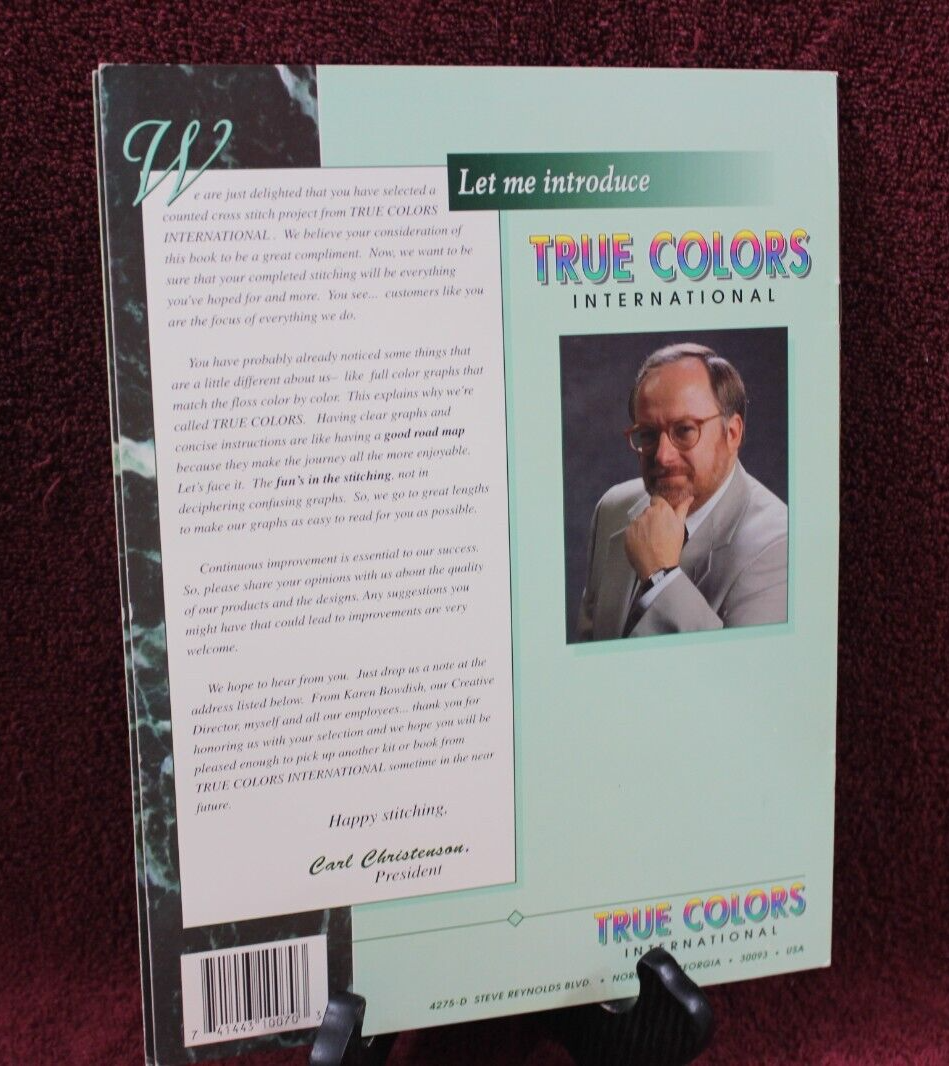 True Colors Cross Stitch Pattern Leaflet - Welcome Home
