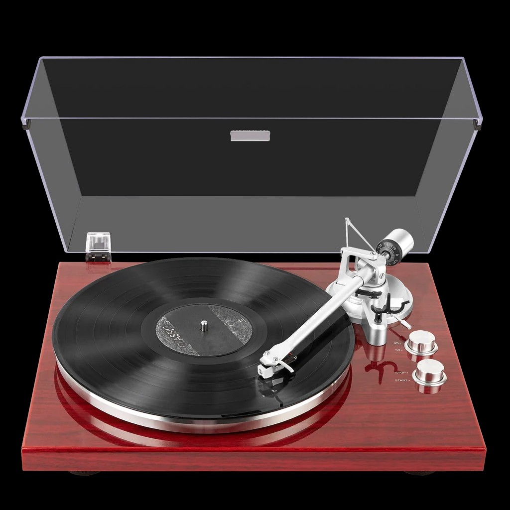 1byone H005 Bluetooth Turntable  Vinyl Record Player