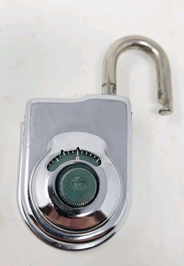 Sargent & Greenleaf Key High Security   Combination Padlock 8077 AB Tested WORKS