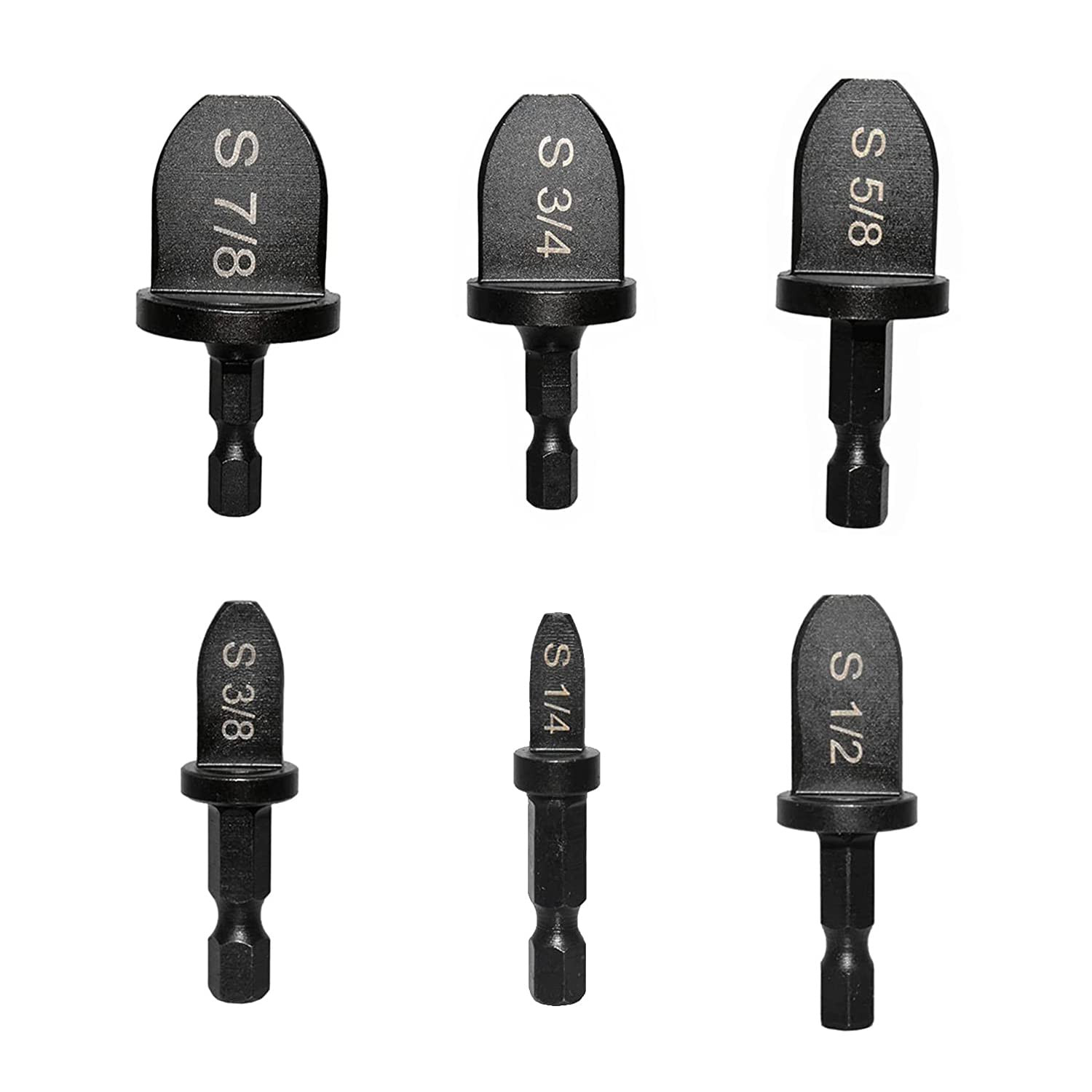 6Pcs HVAC Repairing Set Air Conditioner Copper Tube Expander Swaging Tool Manual